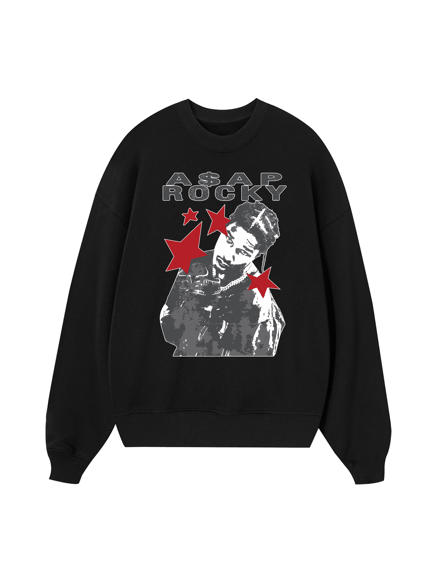 Rapper Asap Rocky Vintage Sweater
