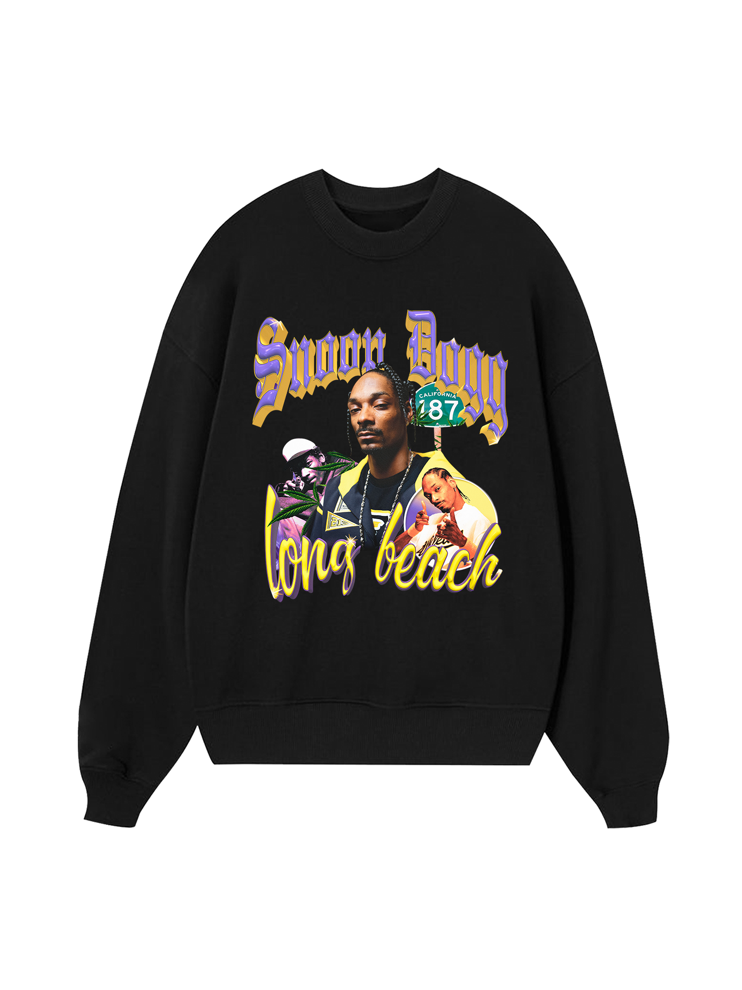 Rapper Snoop Dogg 187 Cali Sweater