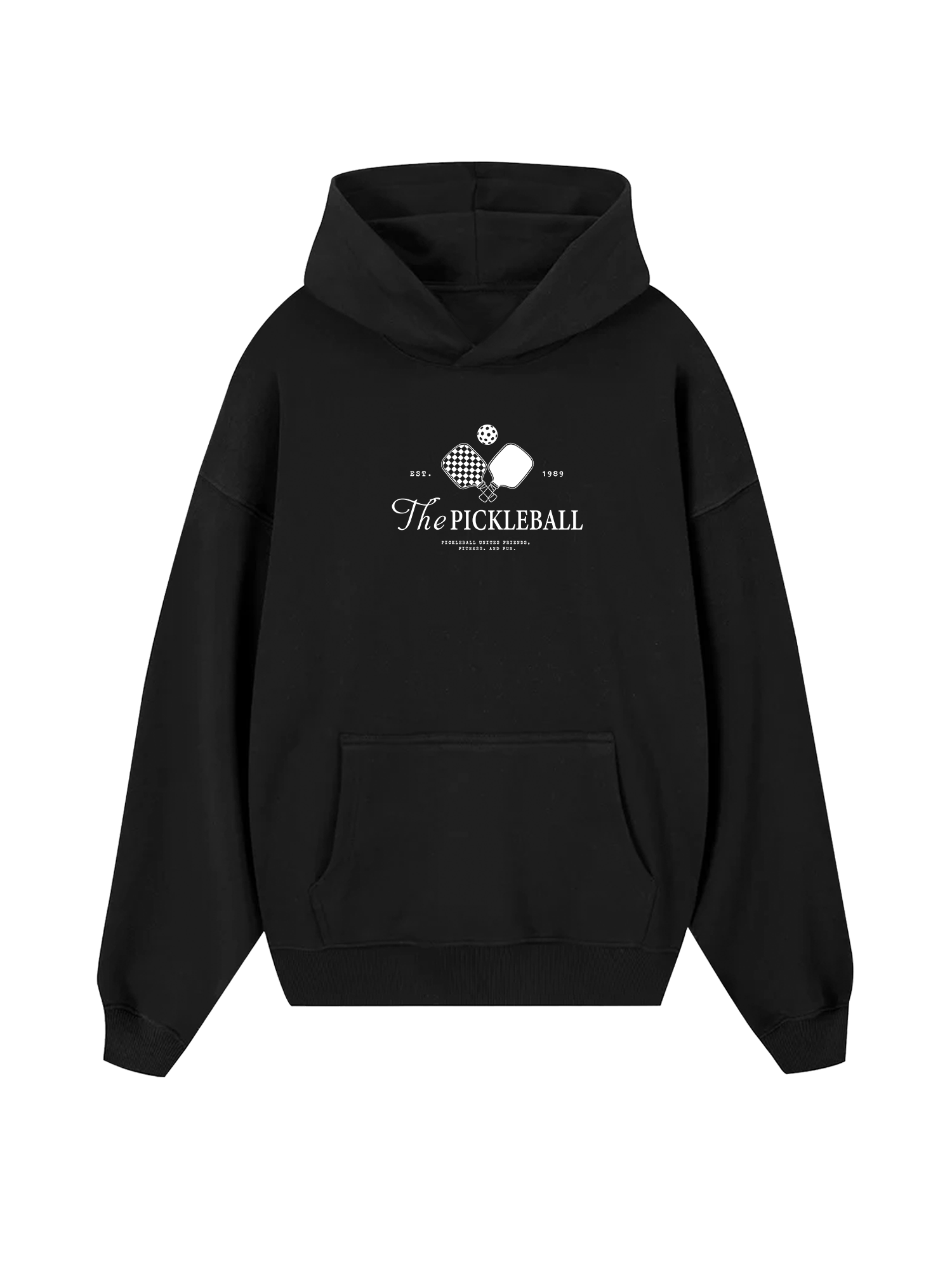 Pickleball Unites Friends Hoodie