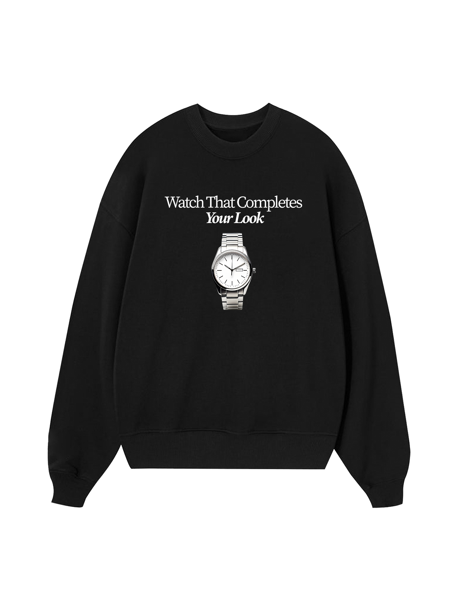 Watch That Completes Sweater