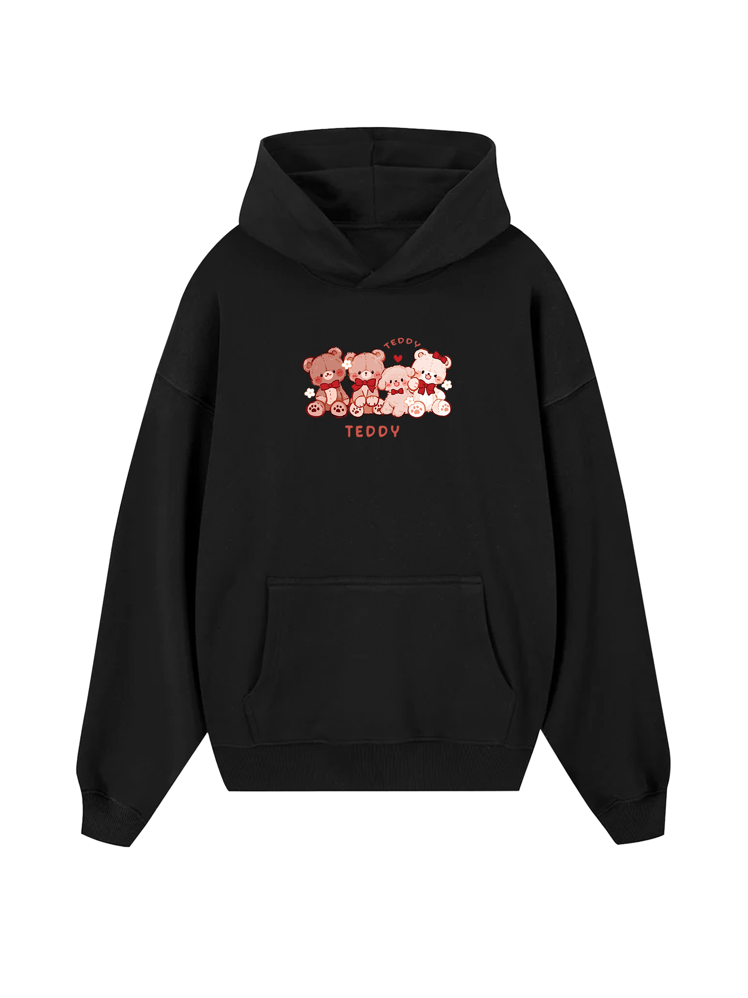 Girly Mood Sweet Teddy Hoodie