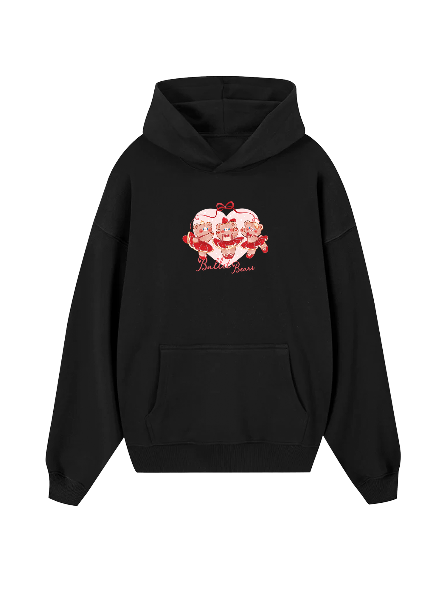 Girly Mood Ballet Bears Hoodie