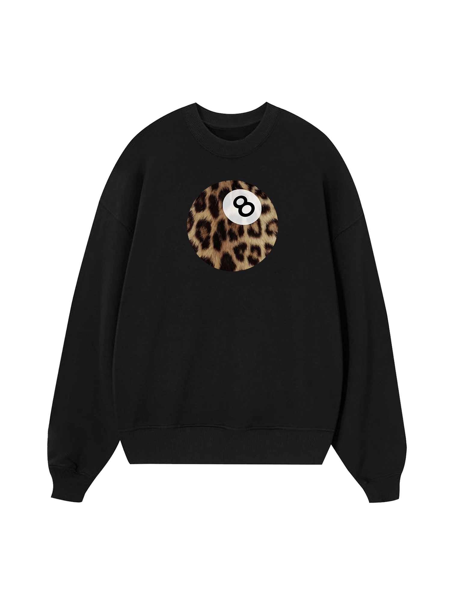 Billiards Leopard Eight Sweater