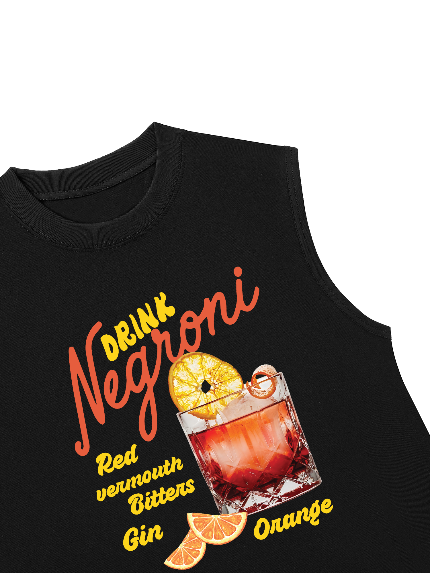 Áo Ba Lỗ Relaxed Fit Negroni Drink