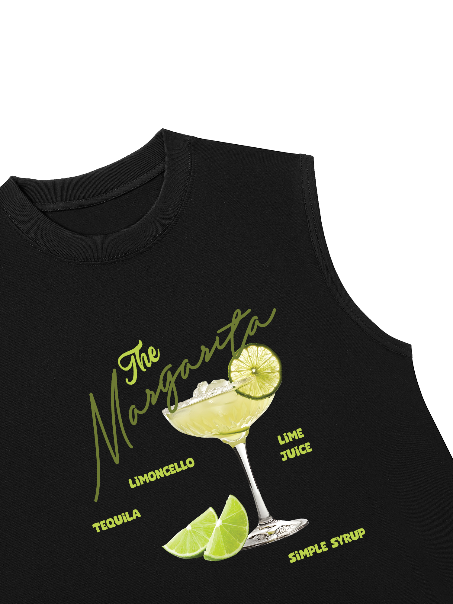 Áo Ba Lỗ Relaxed Fit The Margarita Lime