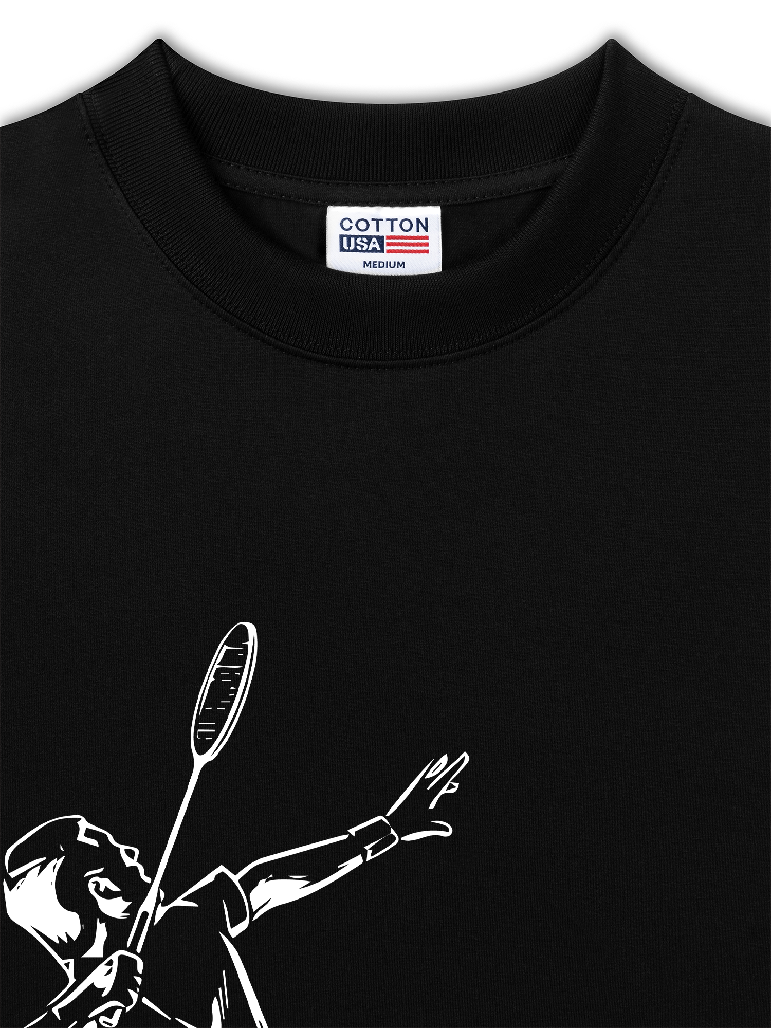 Áo Thun Relaxed Fit Badminton Life Is Better With Badminton