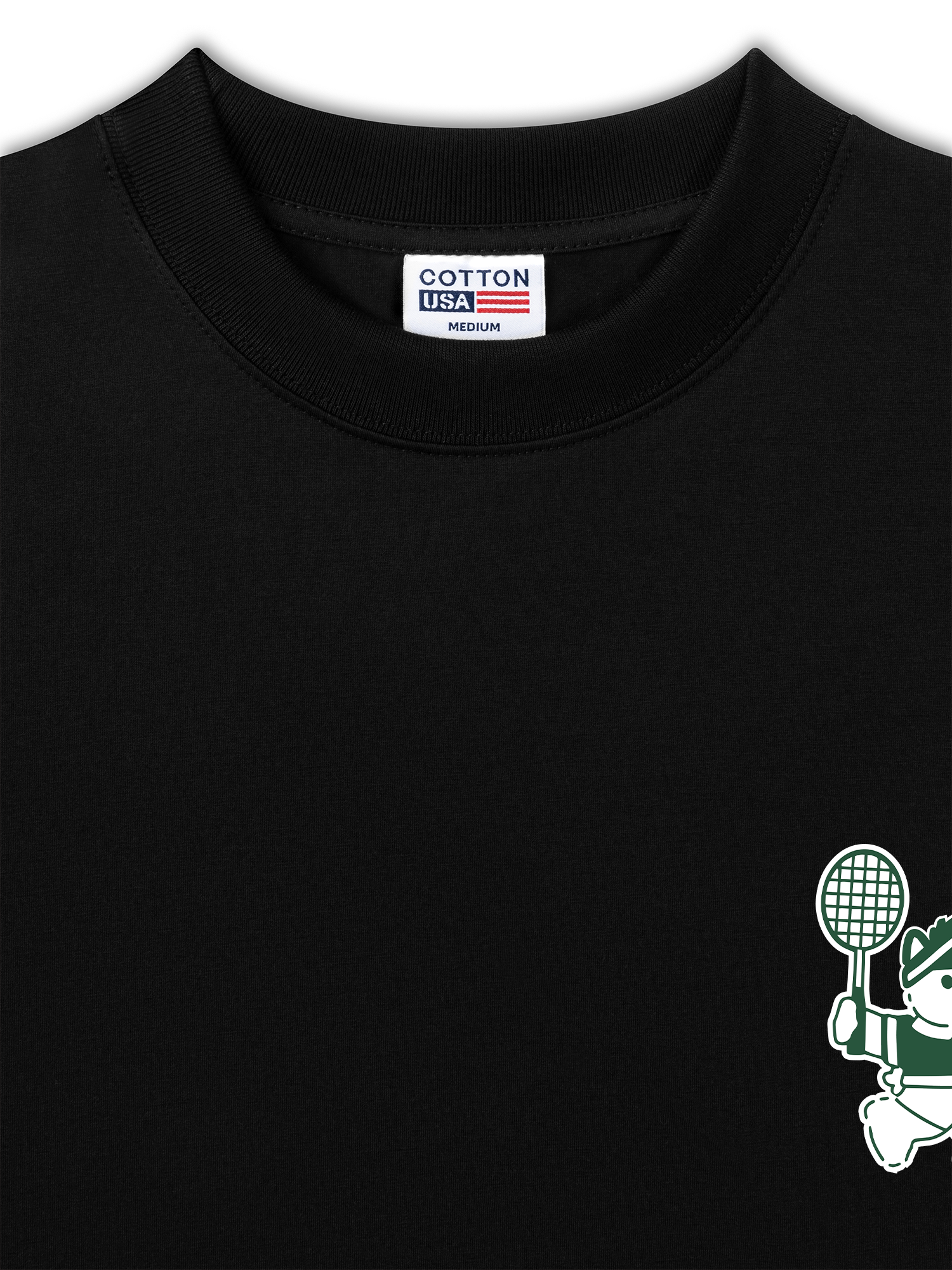Áo Thun Relaxed Fit Badminton Club Green