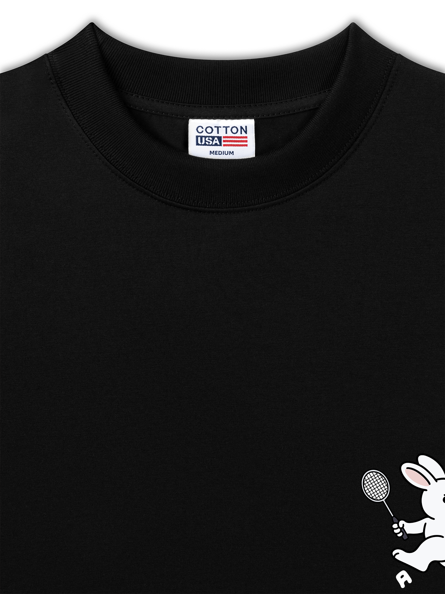Áo Thun Relaxed Fit Badminton Just Play Have Fun