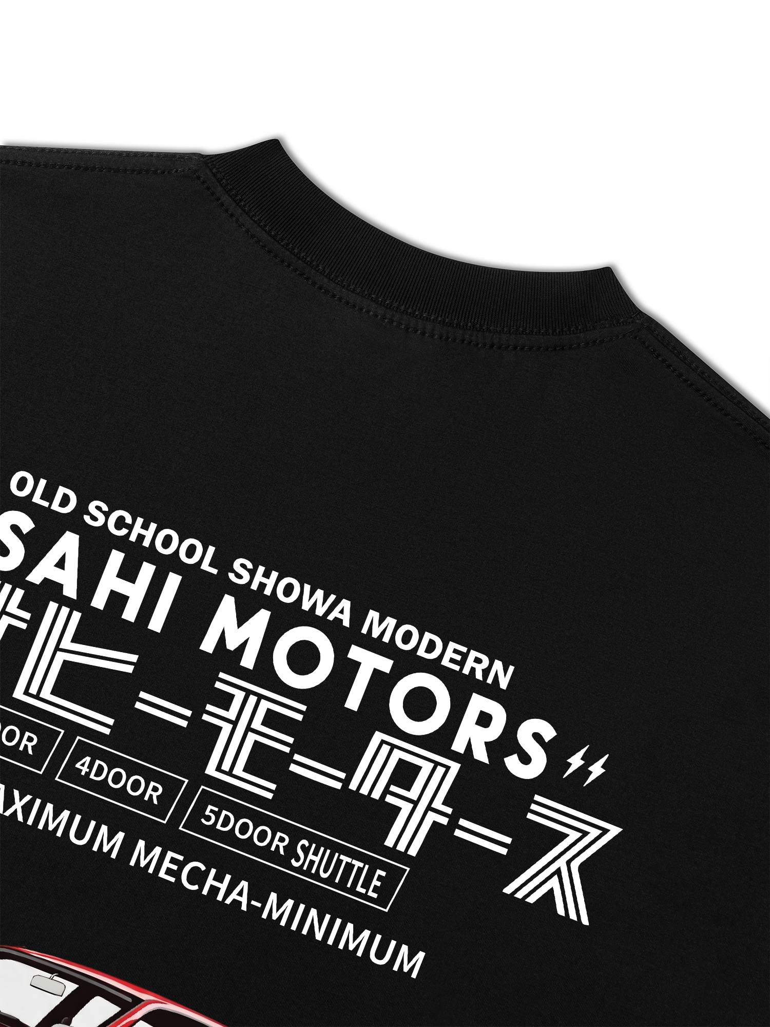 Áo Thun Relaxed Fit JDM Car Asahi Motors