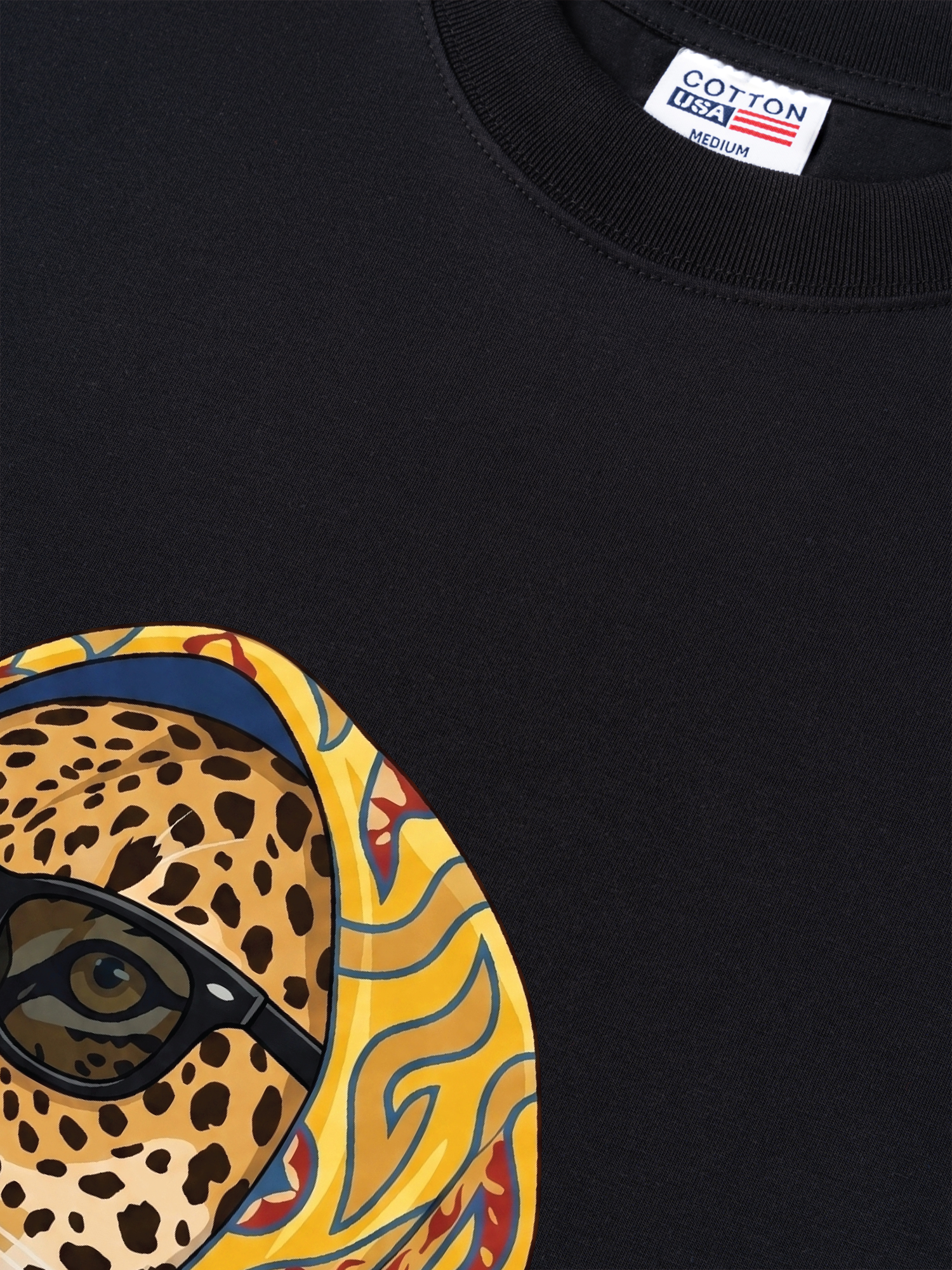 Áo Thun Relaxed Fit Urban Leopard Safari Chic