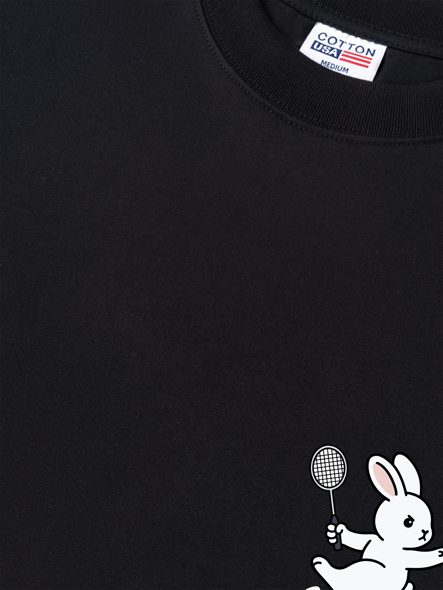 Áo Thun Relaxed Fit Badminton Just Play Have Fun