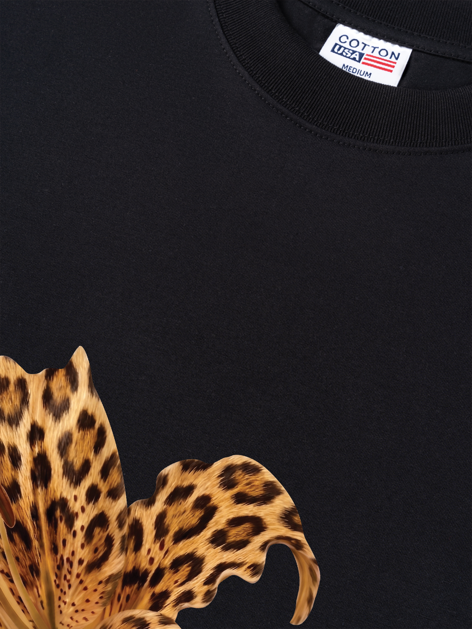 Áo Thun Relaxed Fit Urban Leopard Flower