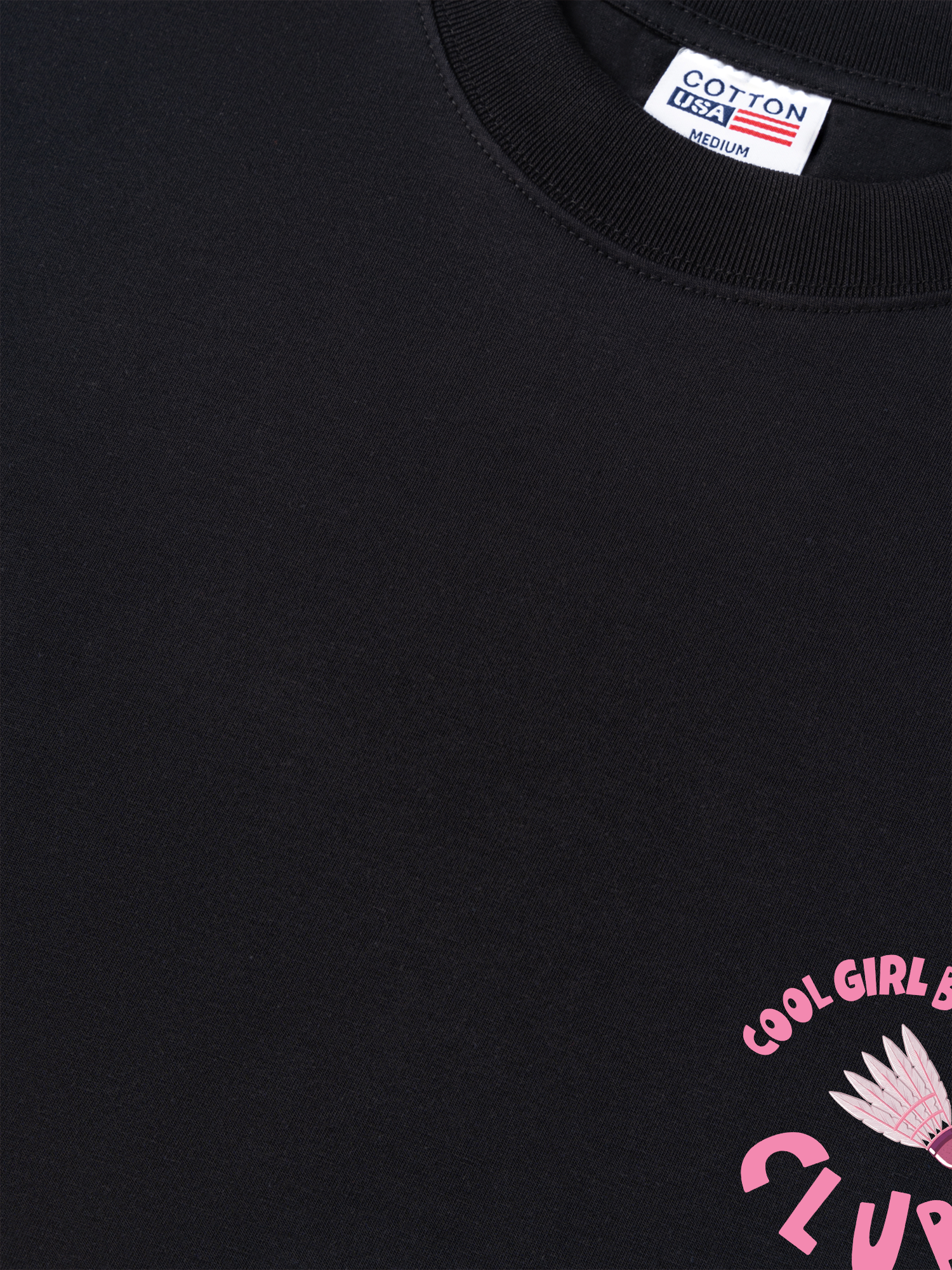 Áo Thun Relaxed Fit Badminton Cool Girl Club