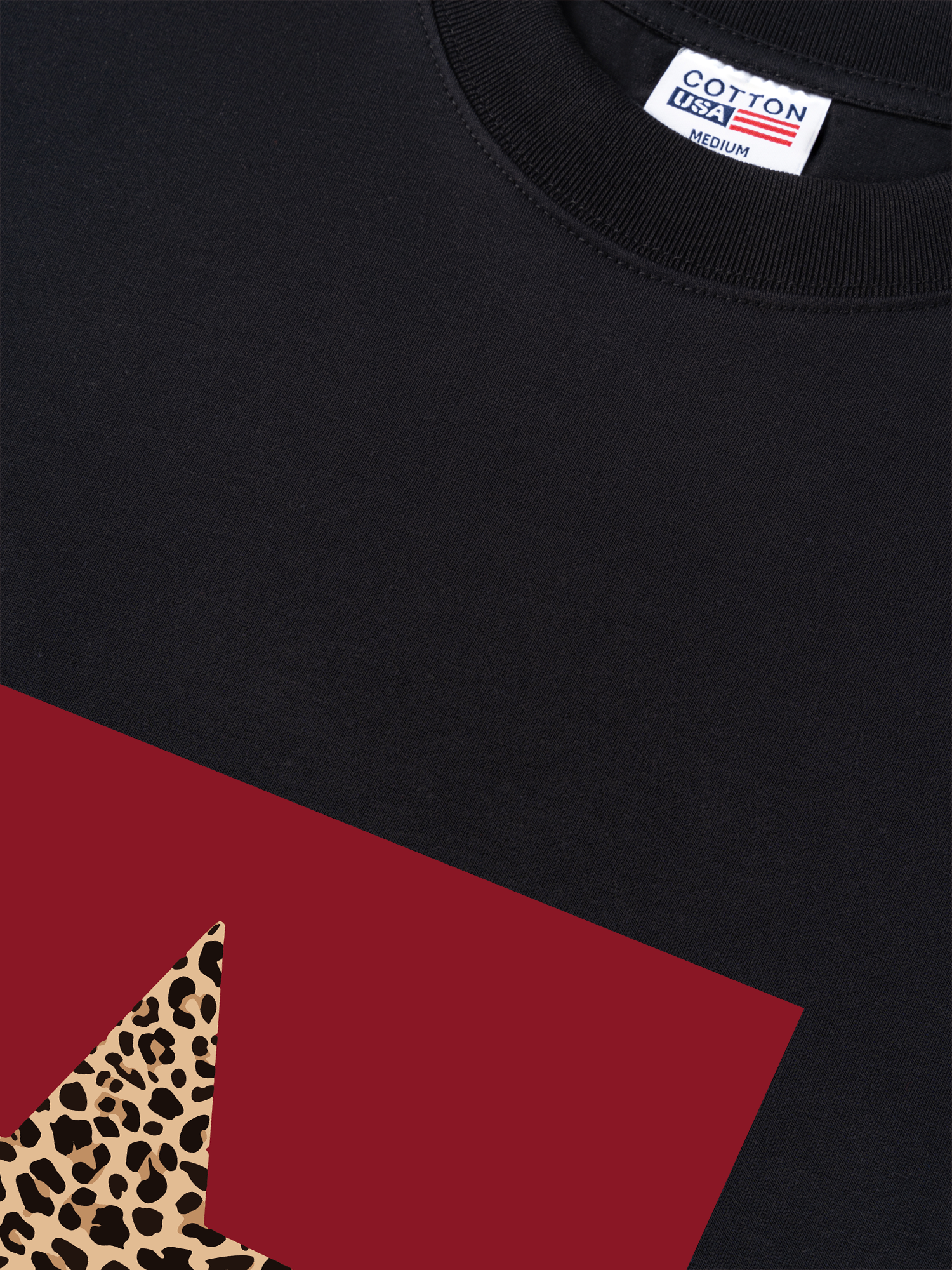 Áo Thun Relaxed Fit Urban Leopard Star