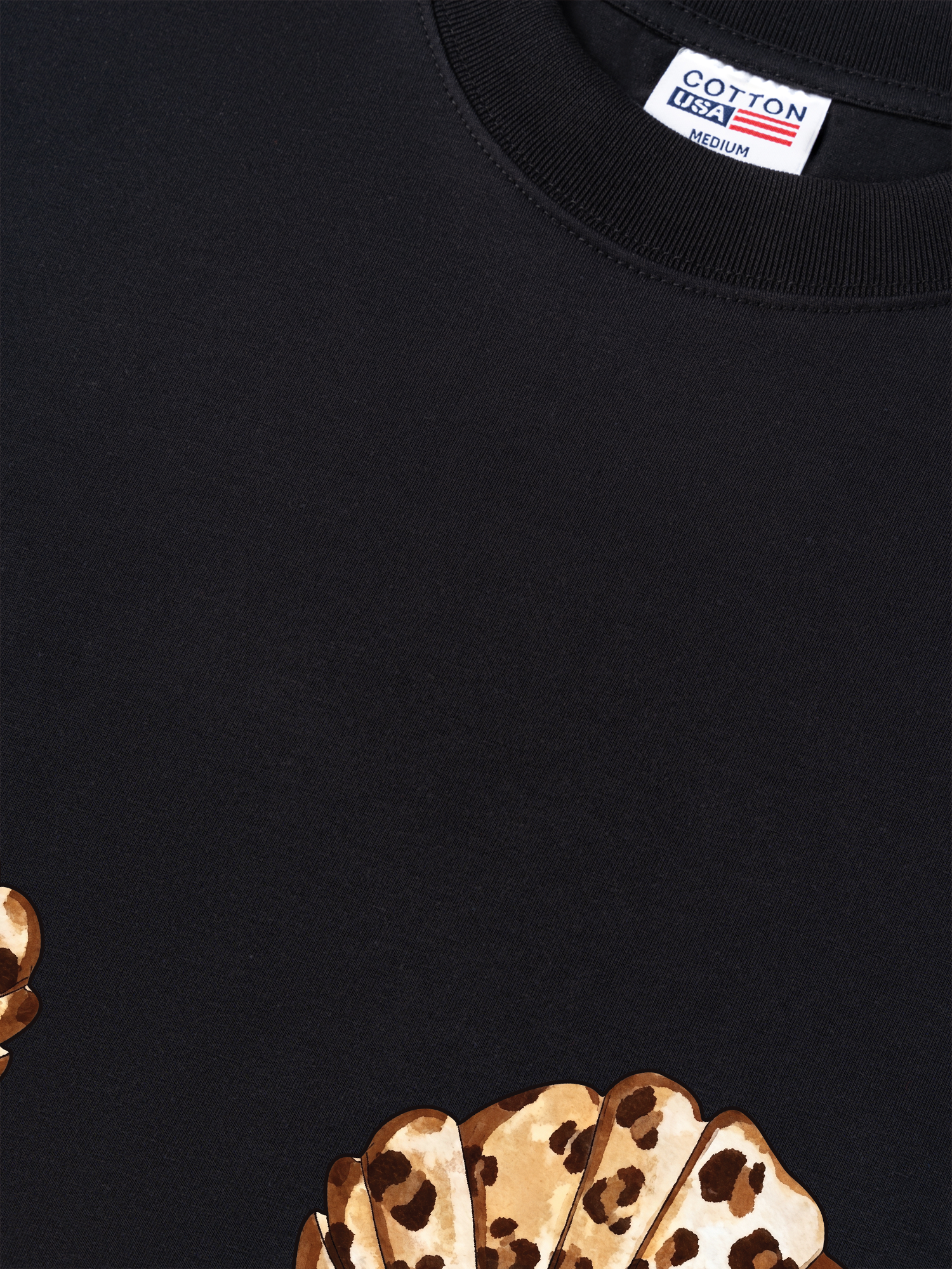 Áo Thun Relaxed Fit Urban Leopard Feline Shell