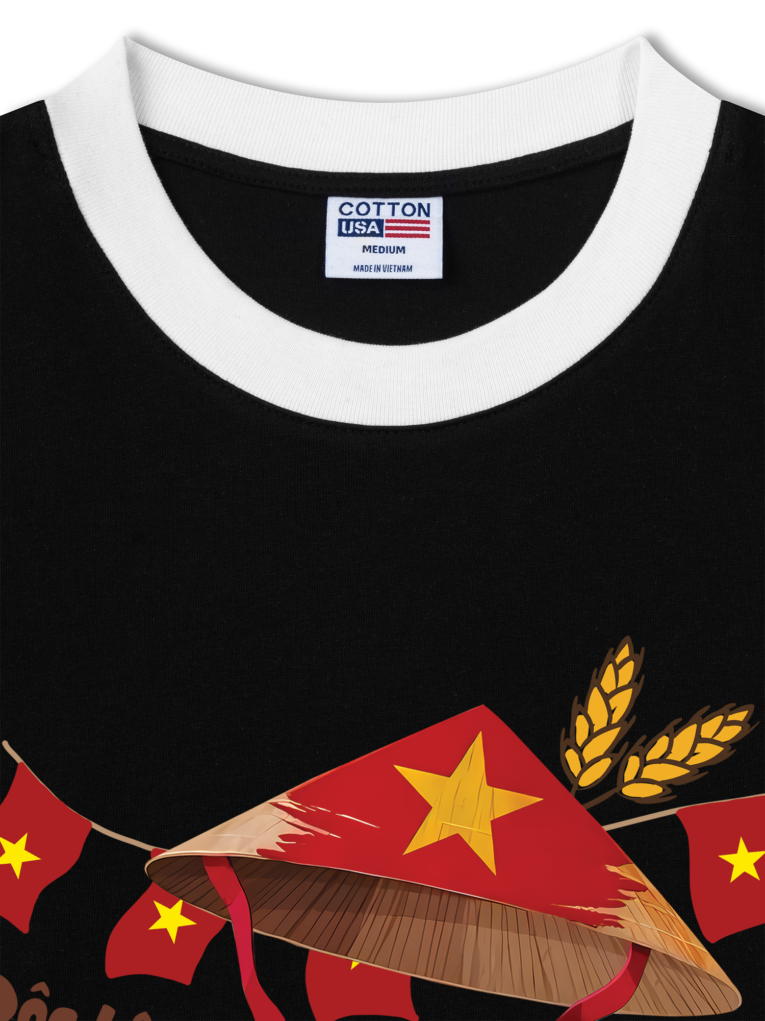 Áo Thun Ringer Relaxed Fit Tuyên Ngôn Độc Lập