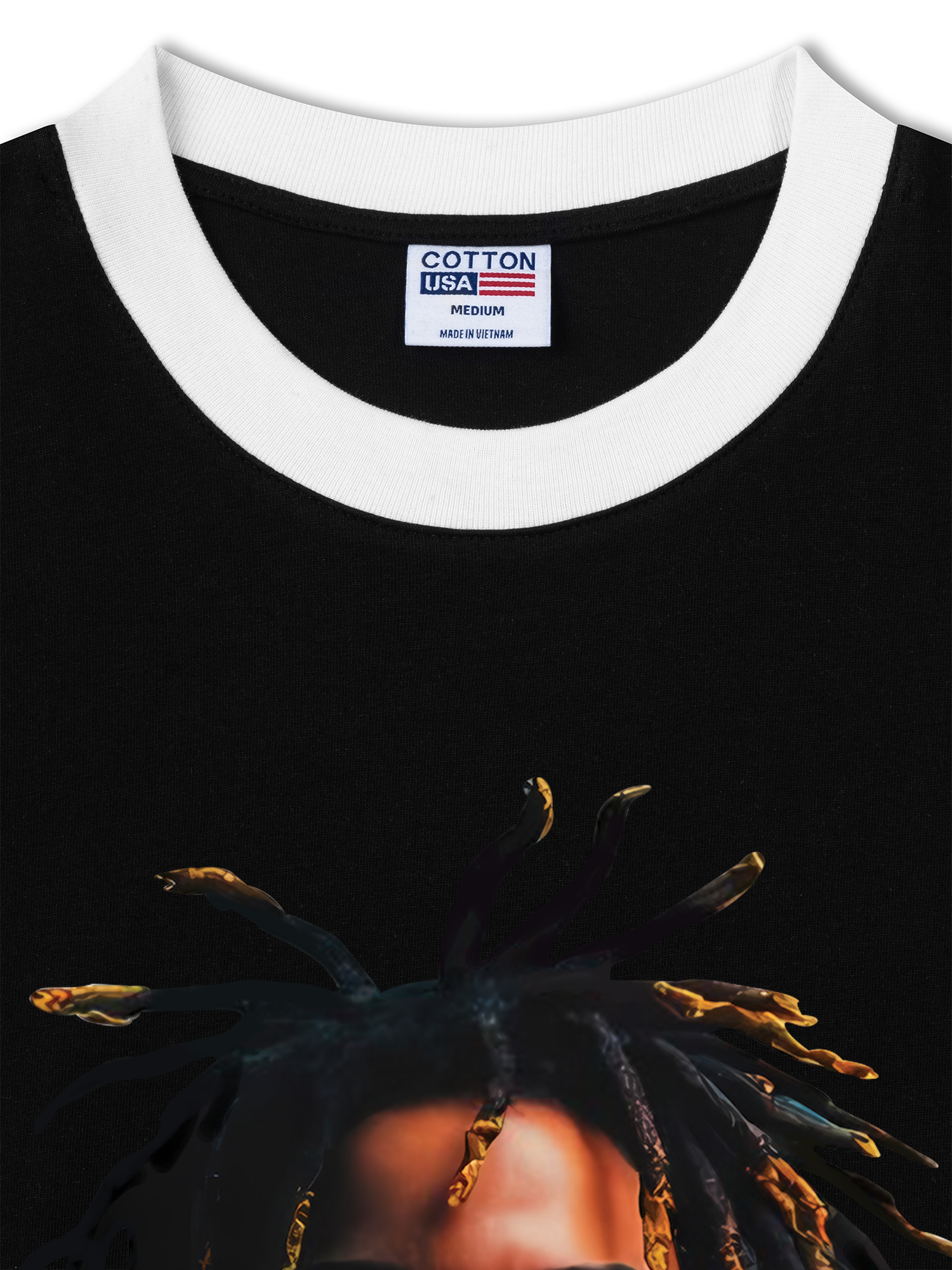 Áo Thun Ringer Relaxed Fit Rapper STAY RICH