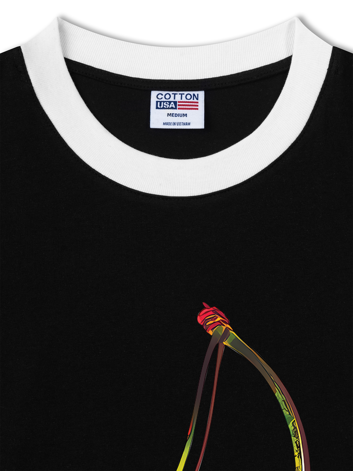 Áo Thun Ringer Relaxed Fit Cherry Bomb