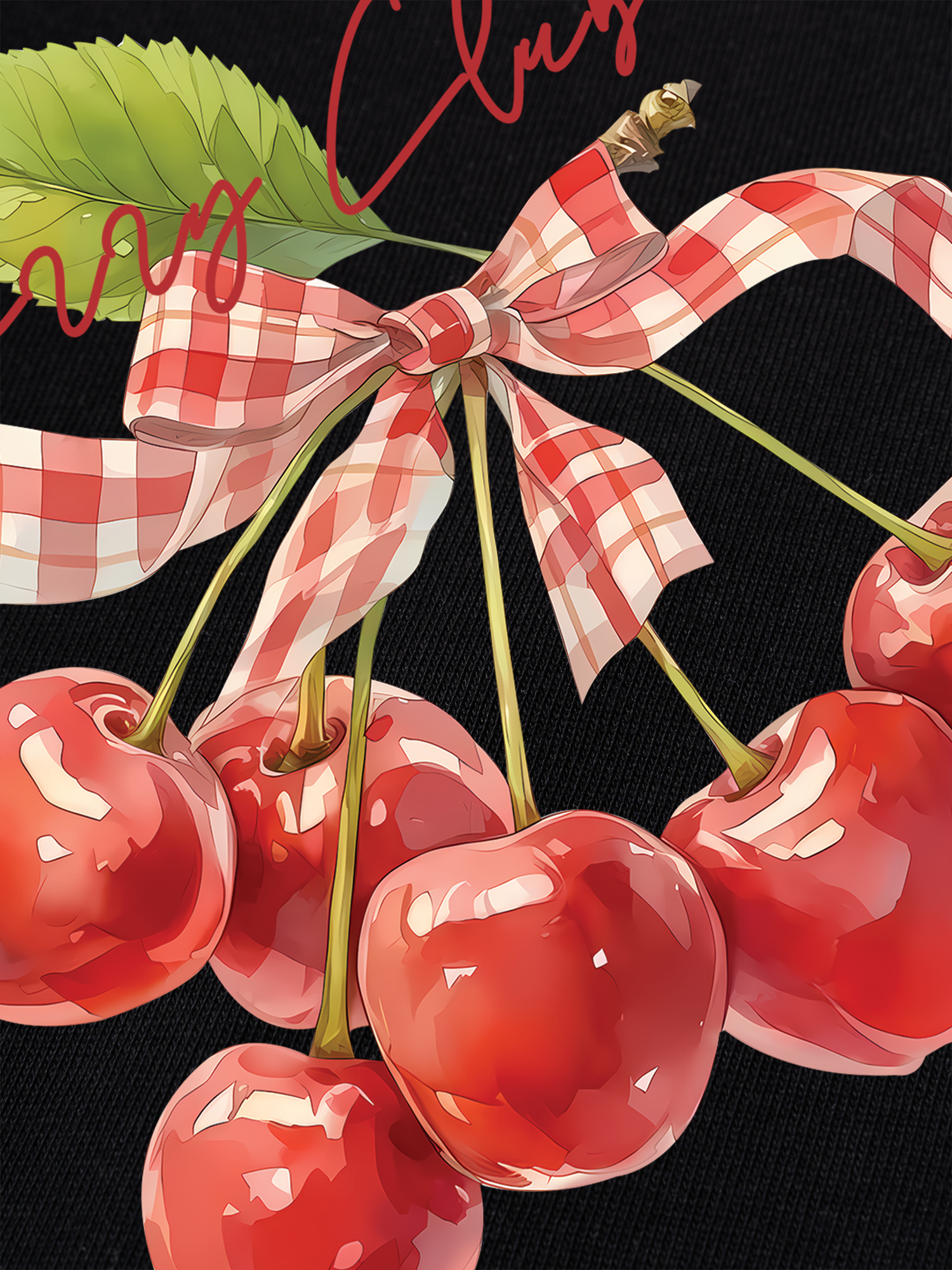 Áo Thun Ringer Relaxed Fit Cherry Red Cherry Club