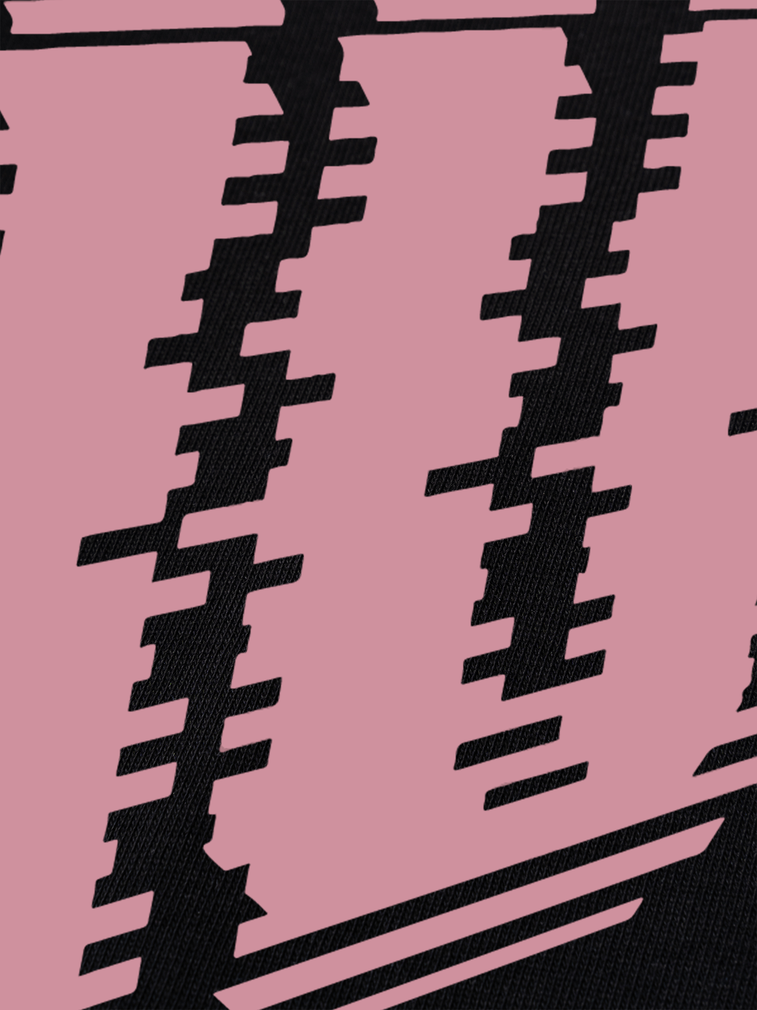 Áo Thun Ringer Relaxed Fit Black Pink Jump