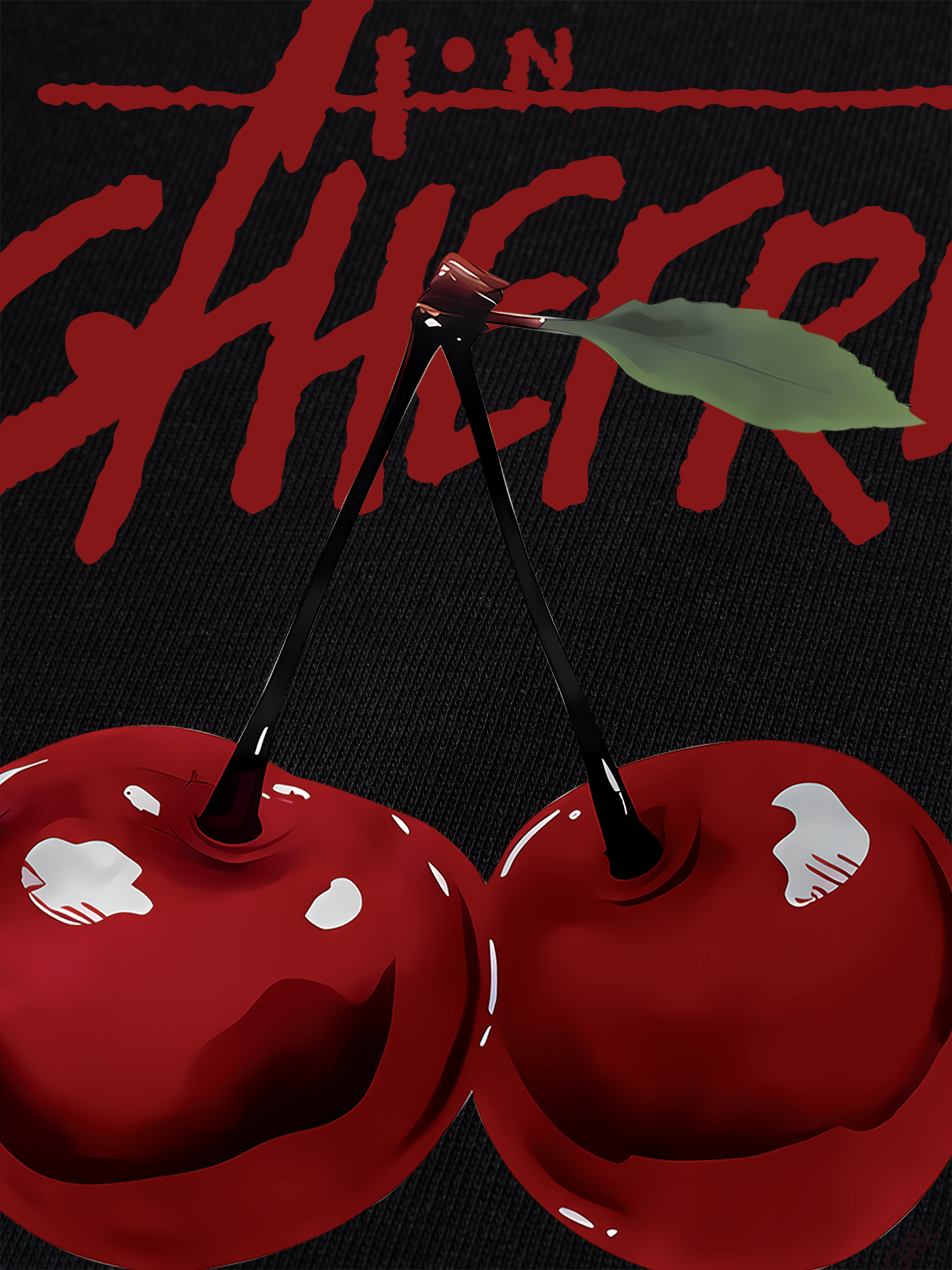 Áo Thun Ringer Relaxed Fit Cherry X Cotton USA