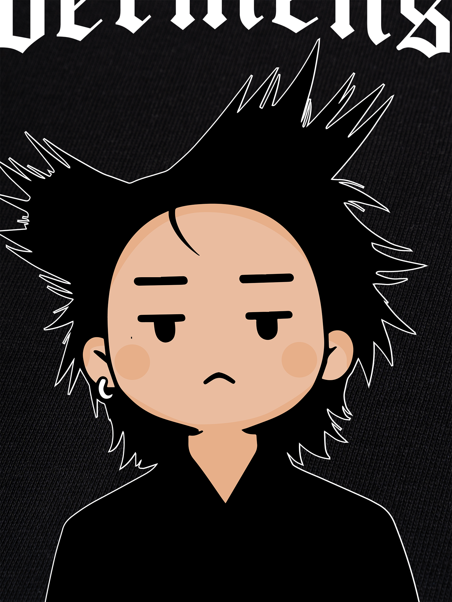 Áo Thun Ringer Relaxed Fit Cartoon GD Ubermensch