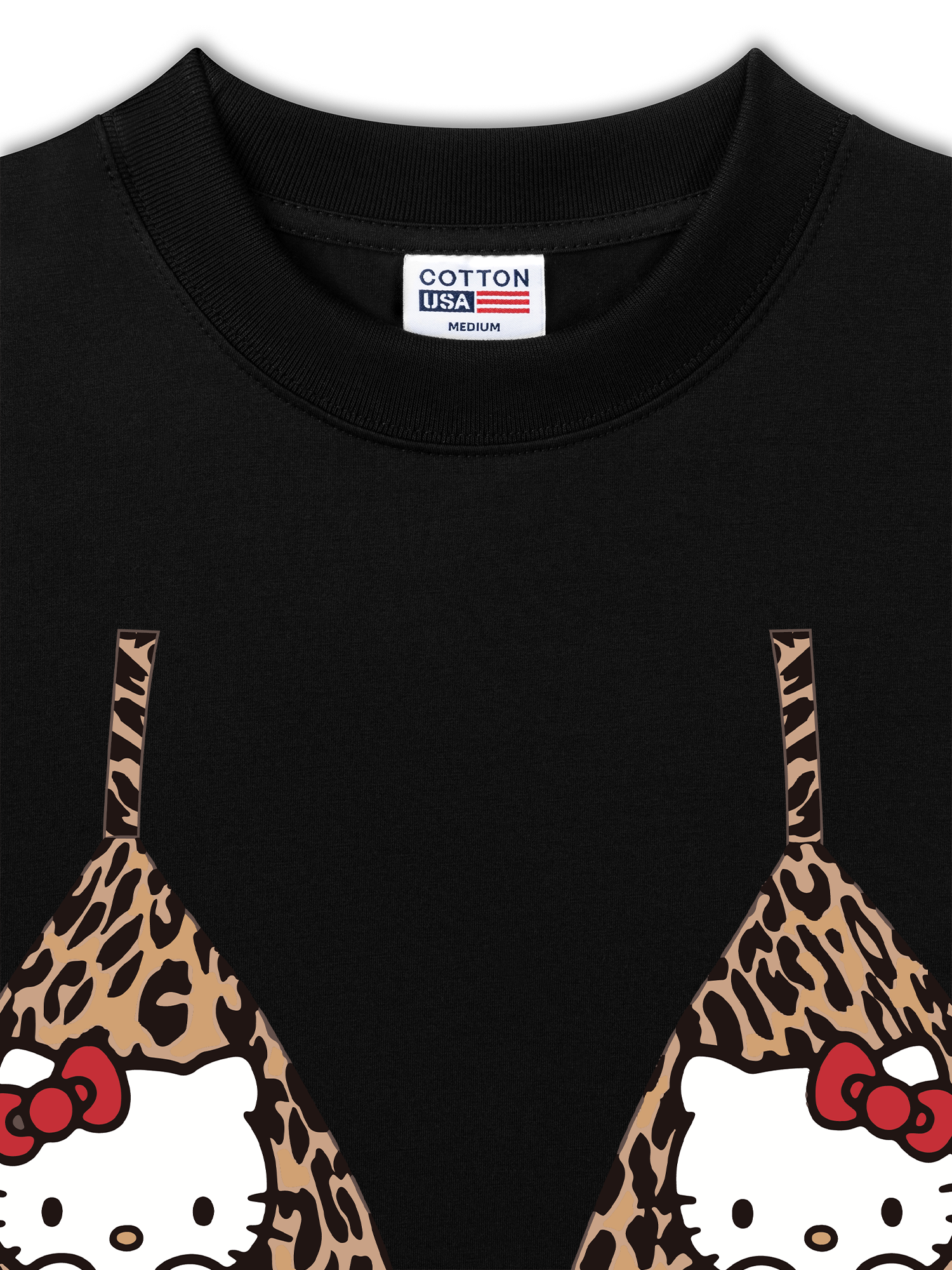 Áo Thun Relaxed Fit Urban Leopard Bikini