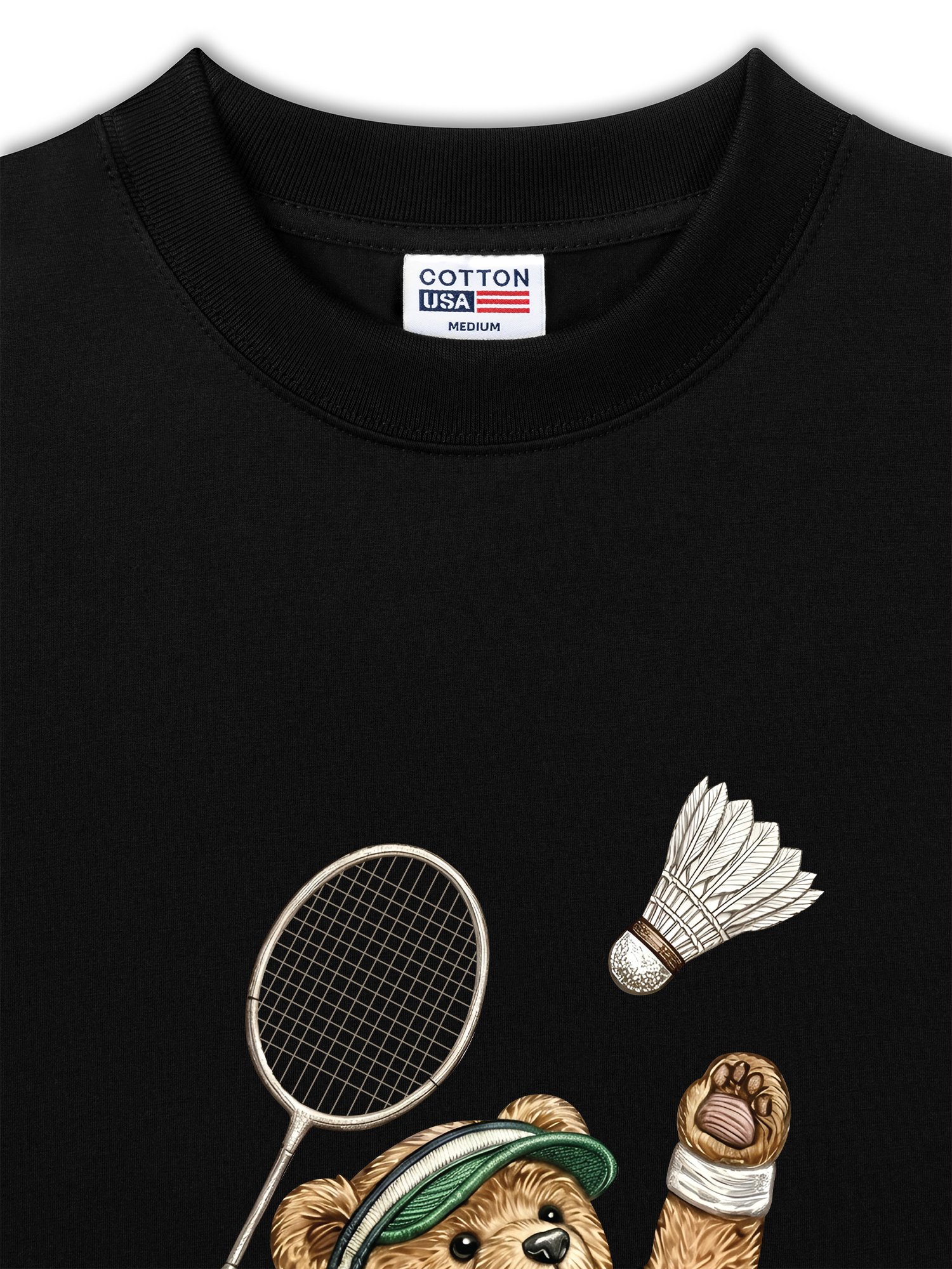 Áo Thun Relaxed Fit Badminton Teddy 88