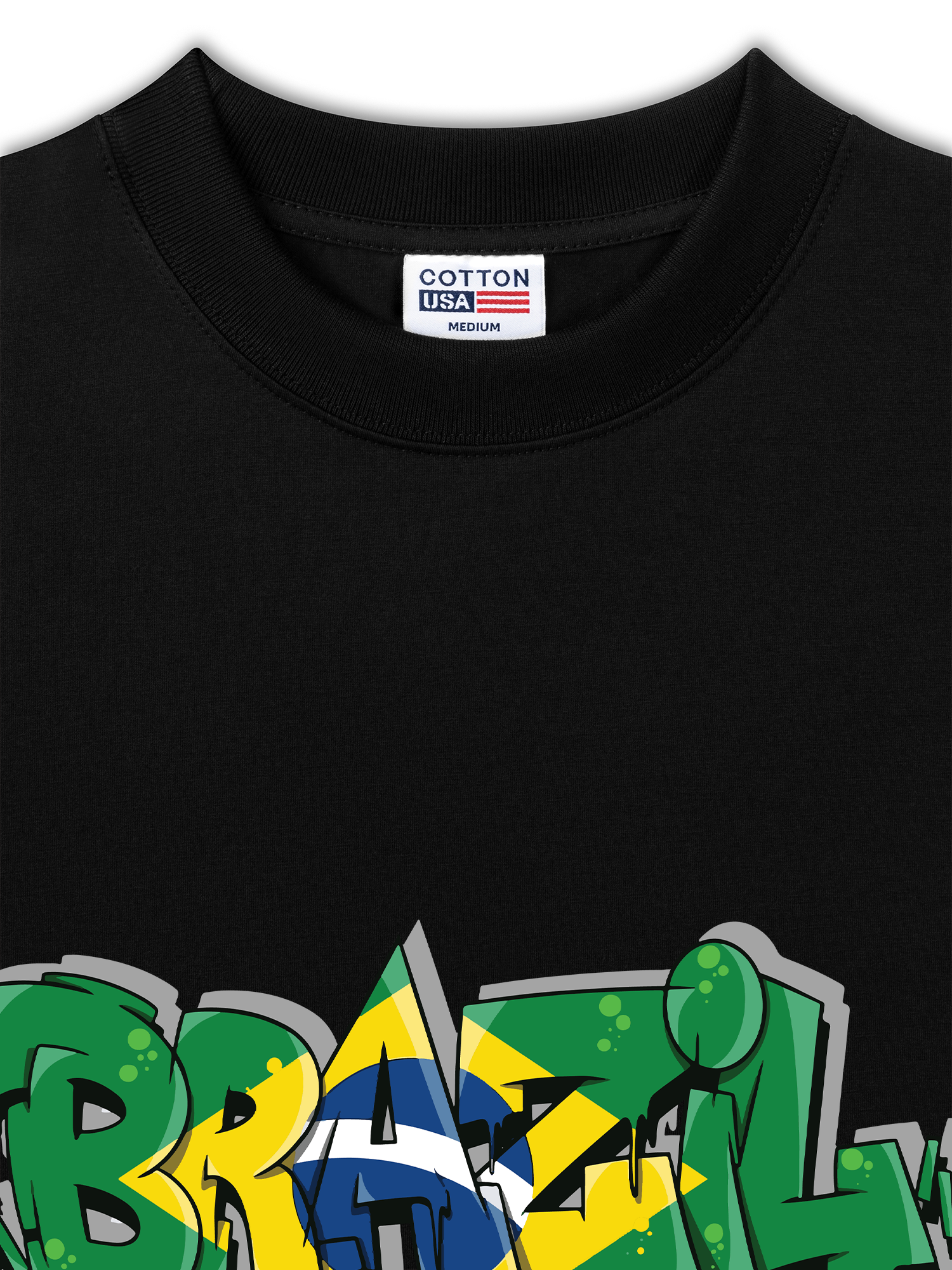 Áo Thun Relaxed Fit Soccer Soccer Brazil