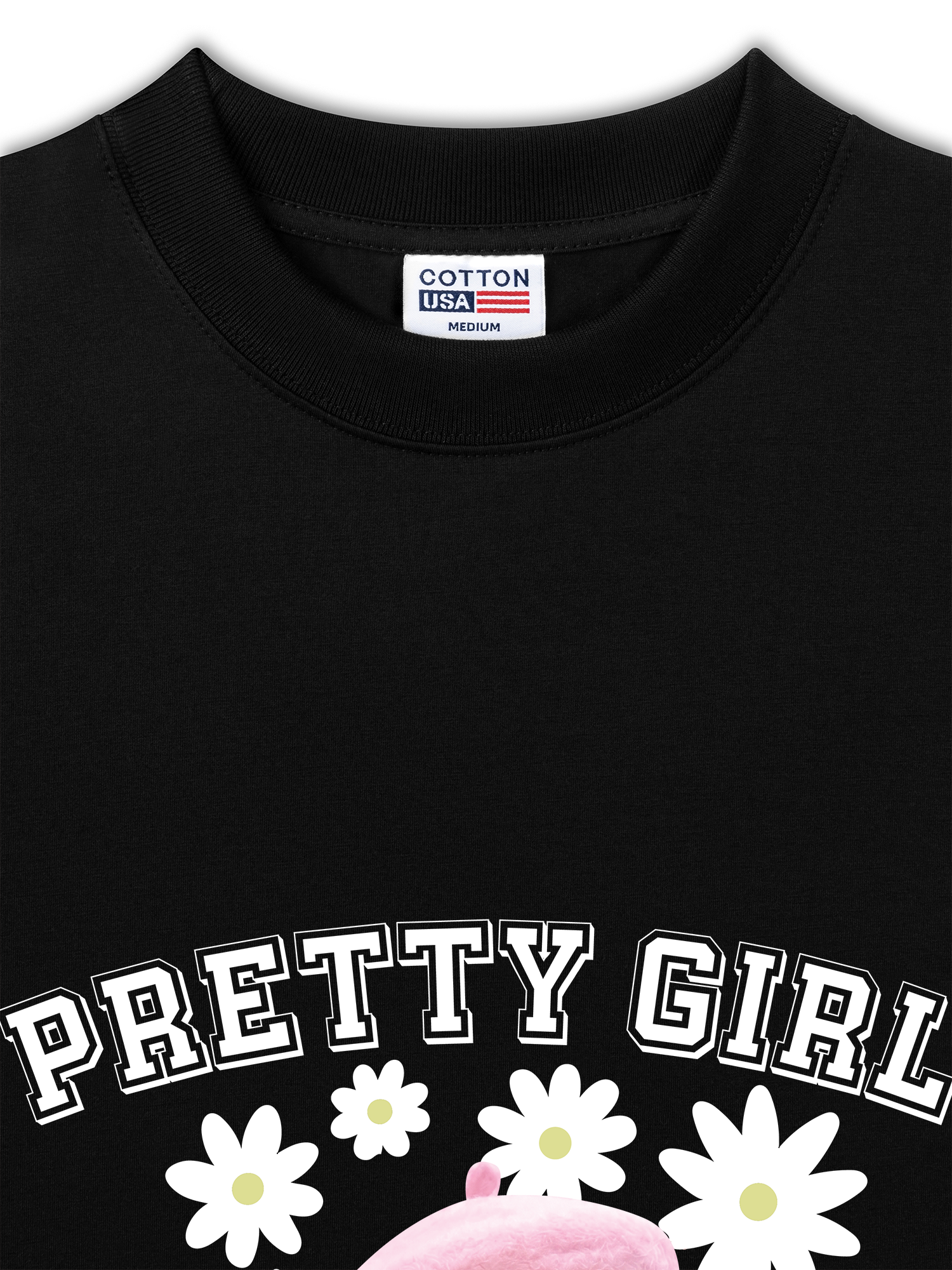Áo Thun Relaxed Fit Cute Gang Pretty Girl
