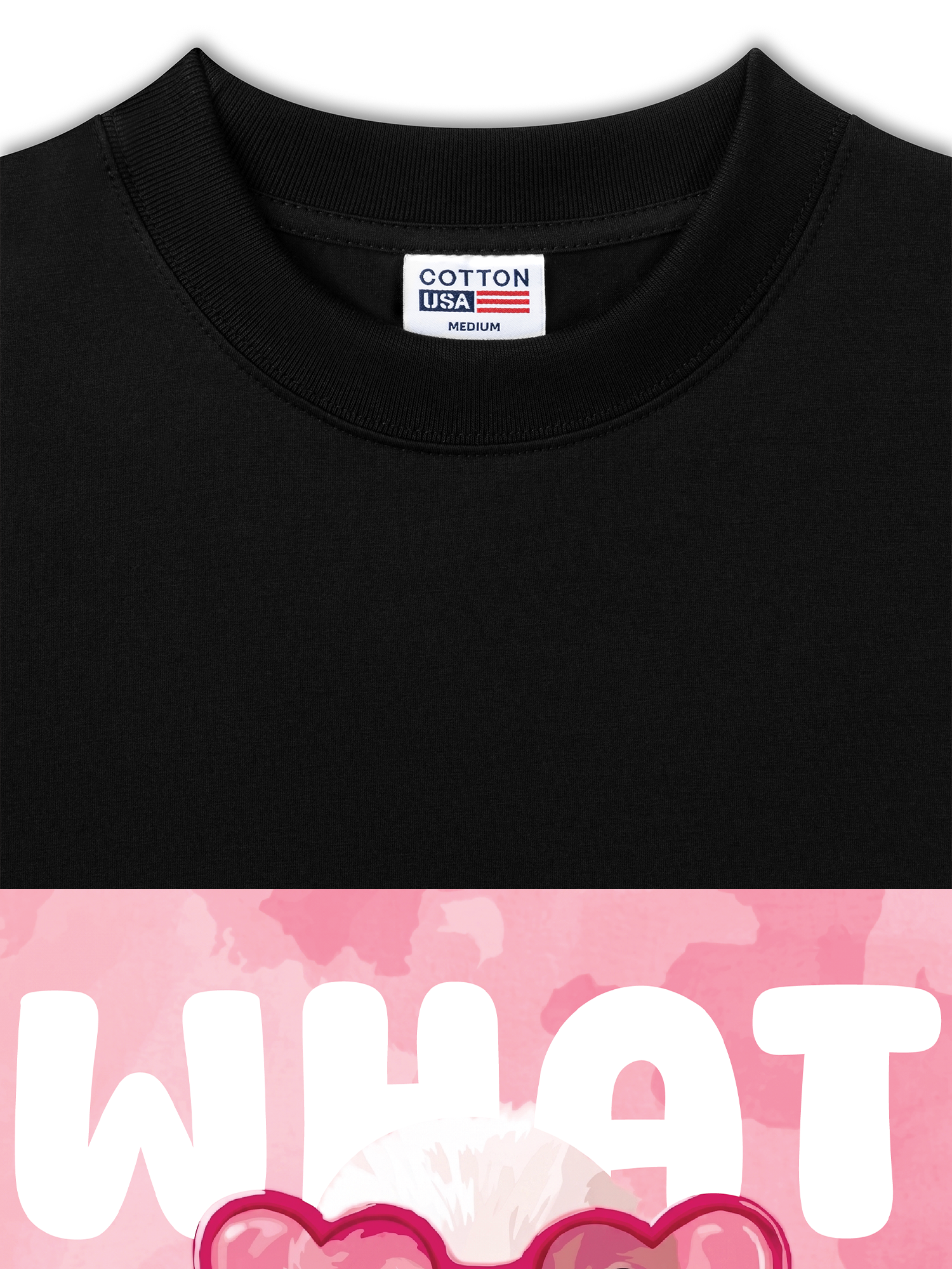 Áo Thun Relaxed Fit Farm What The Duck Pink
