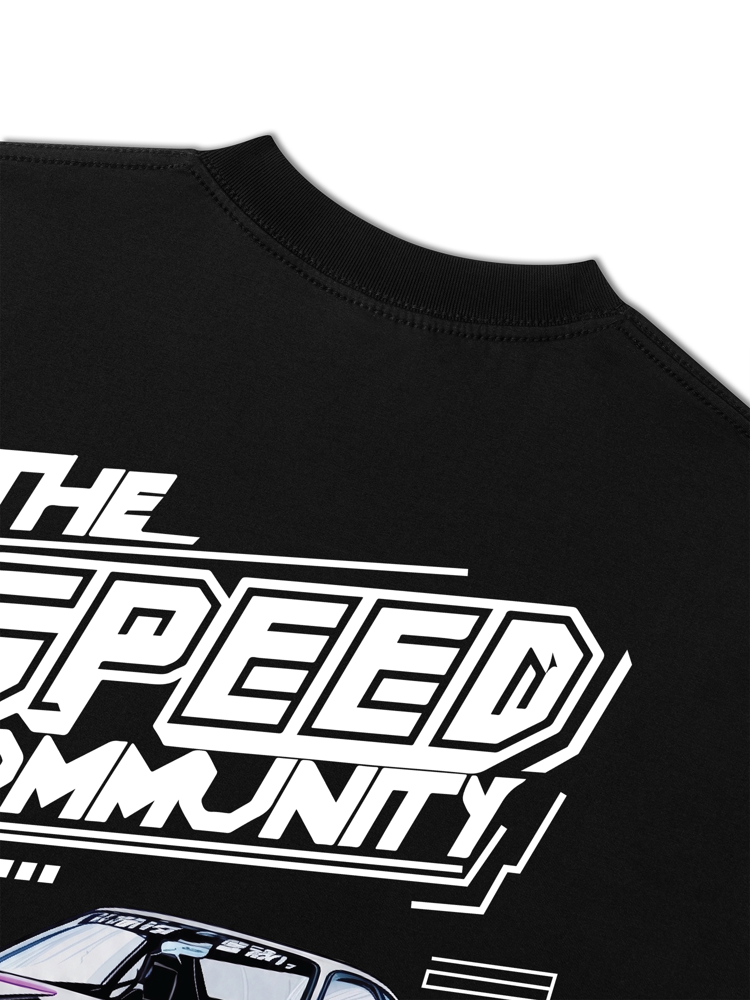 Áo Thun Relaxed Fit JDM Car Speed Community Cyber Tuner