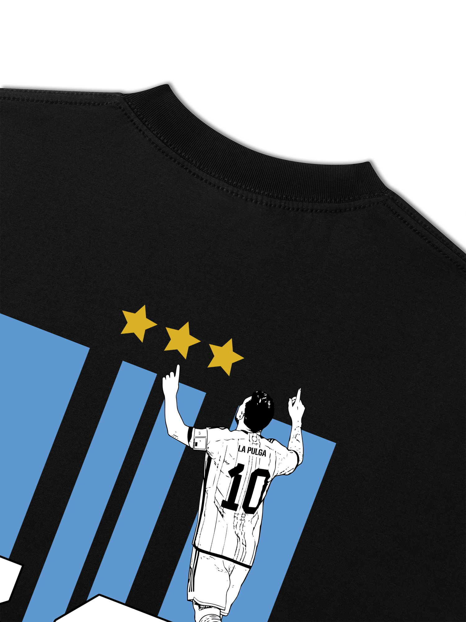 Áo Thun Relaxed Fit Soccer Argentina Số 10