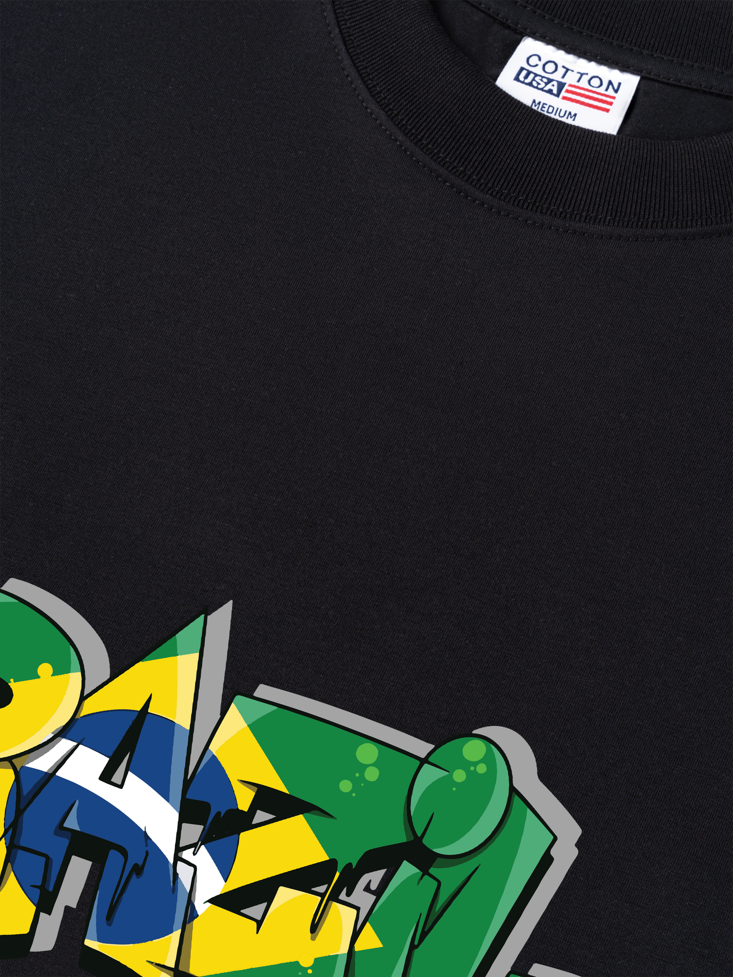 Áo Thun Relaxed Fit Soccer Soccer Brazil