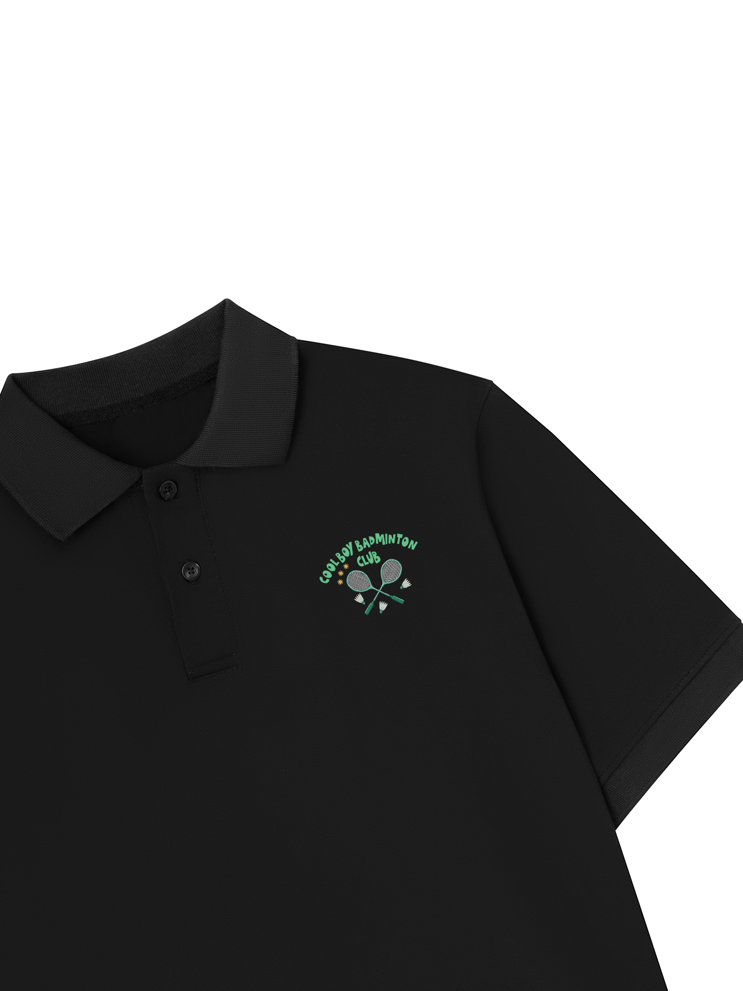 Áo Polo Relaxed Fit Badminton Cool Boy Club