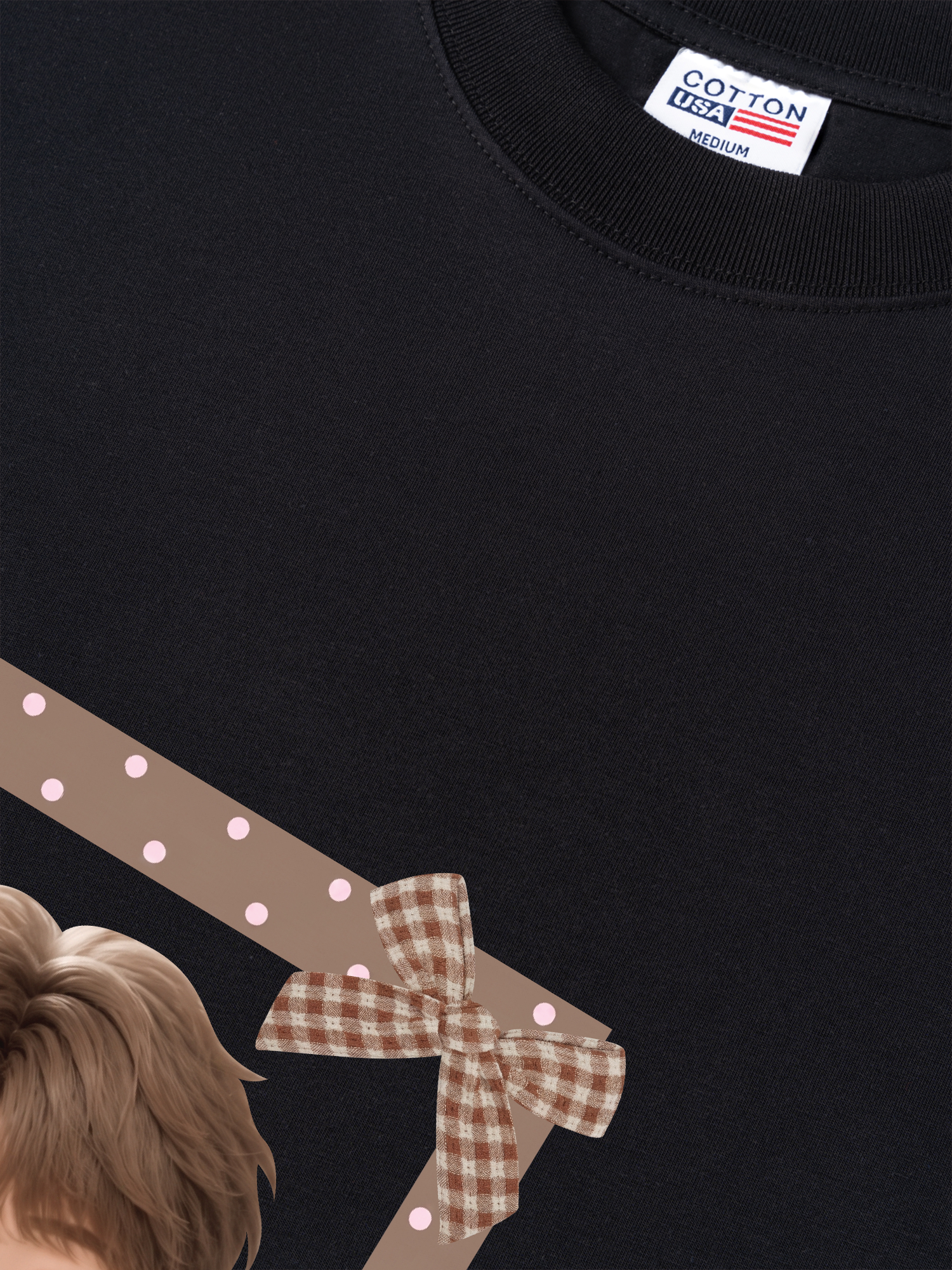 Áo Thun Relaxed Fit Cute Gang Coffee Chibi
