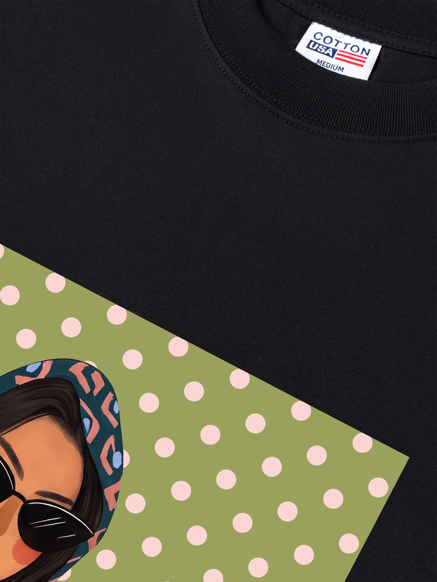 Áo Thun Relaxed Fit Farm Cool Polka Dot Duck