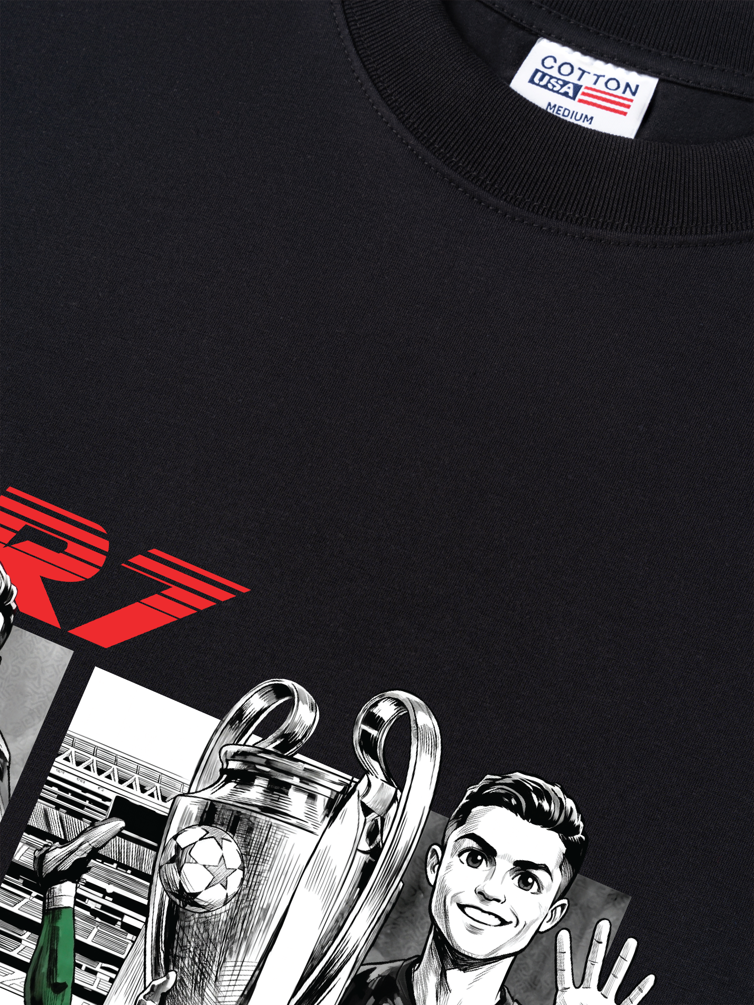 Áo Thun Relaxed Fit Soccer CR7