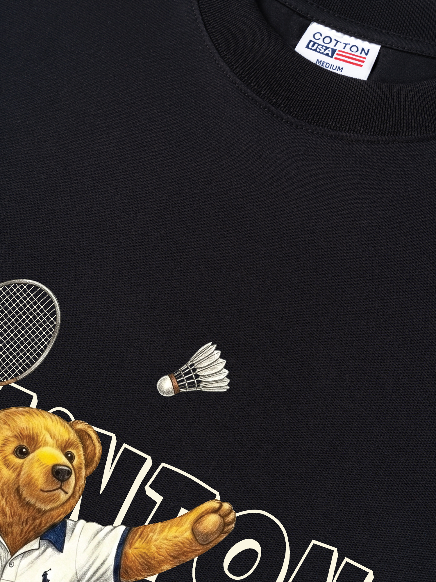 Áo Thun Relaxed Fit Badminton Teddy