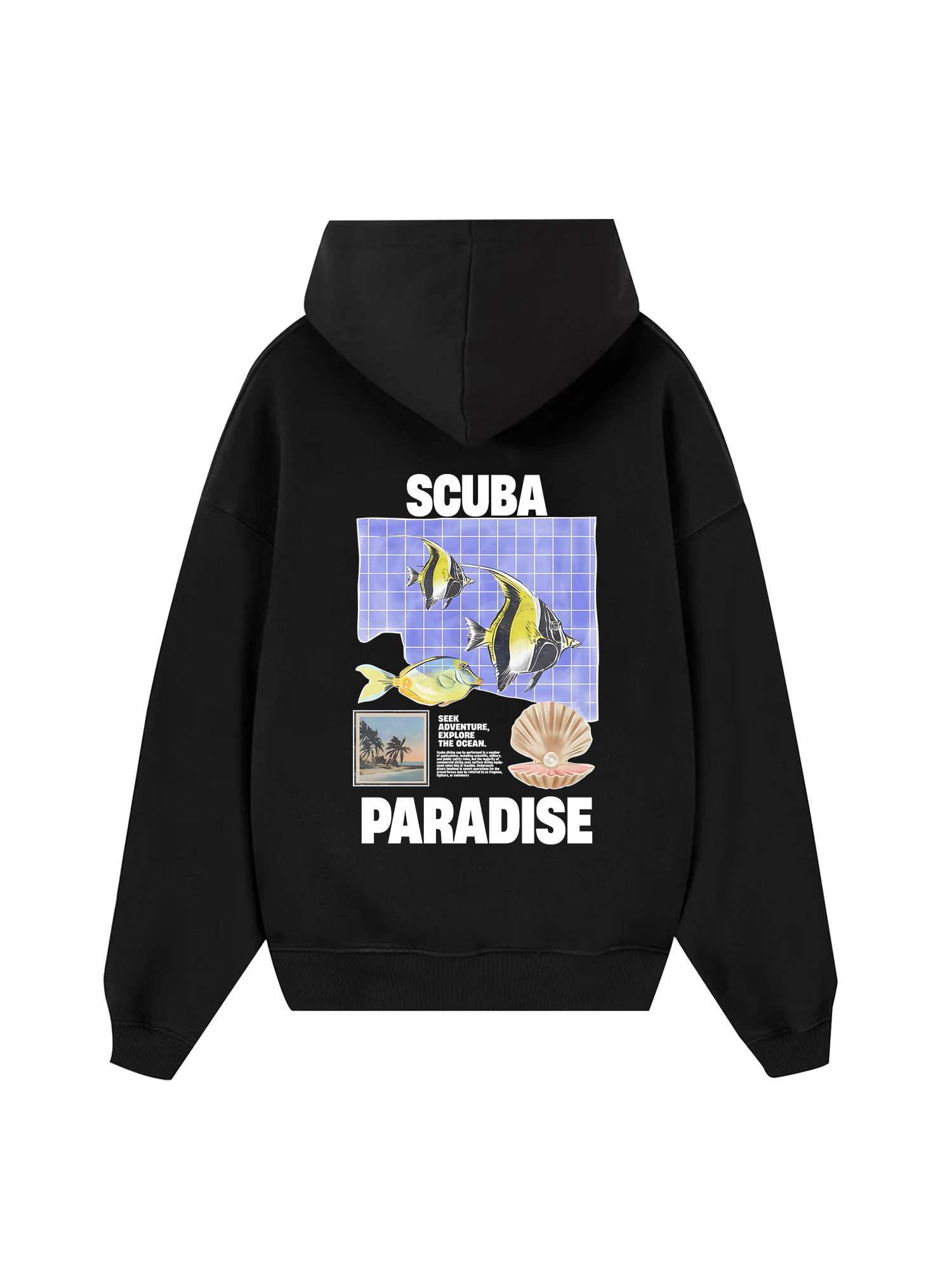 Tropical Scuba Paradise Hoodie