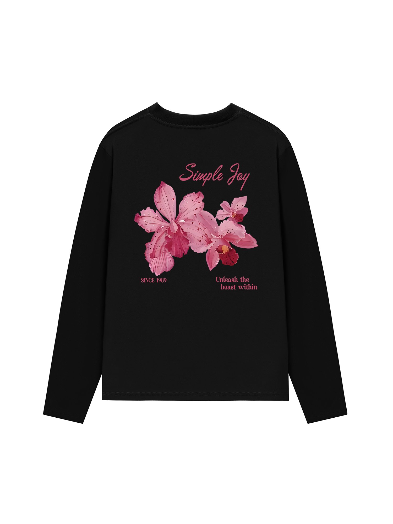 Áo Thun Dài Tay Floral Simple Day