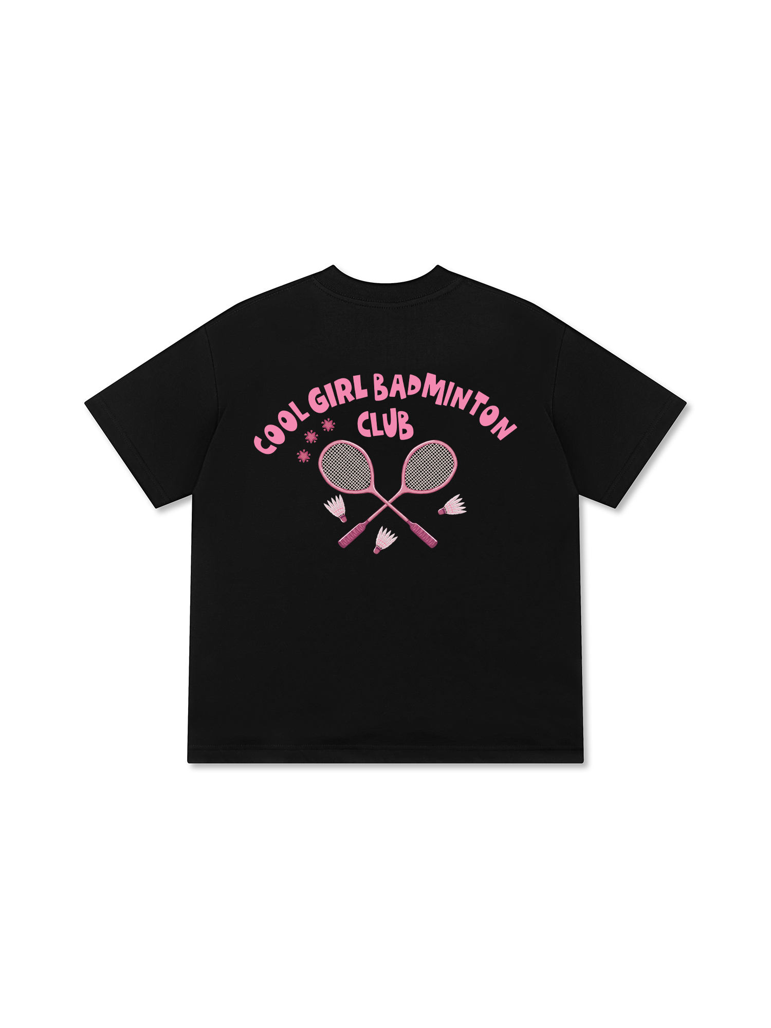 Áo Thun Relaxed Fit Badminton Cool Girl Club