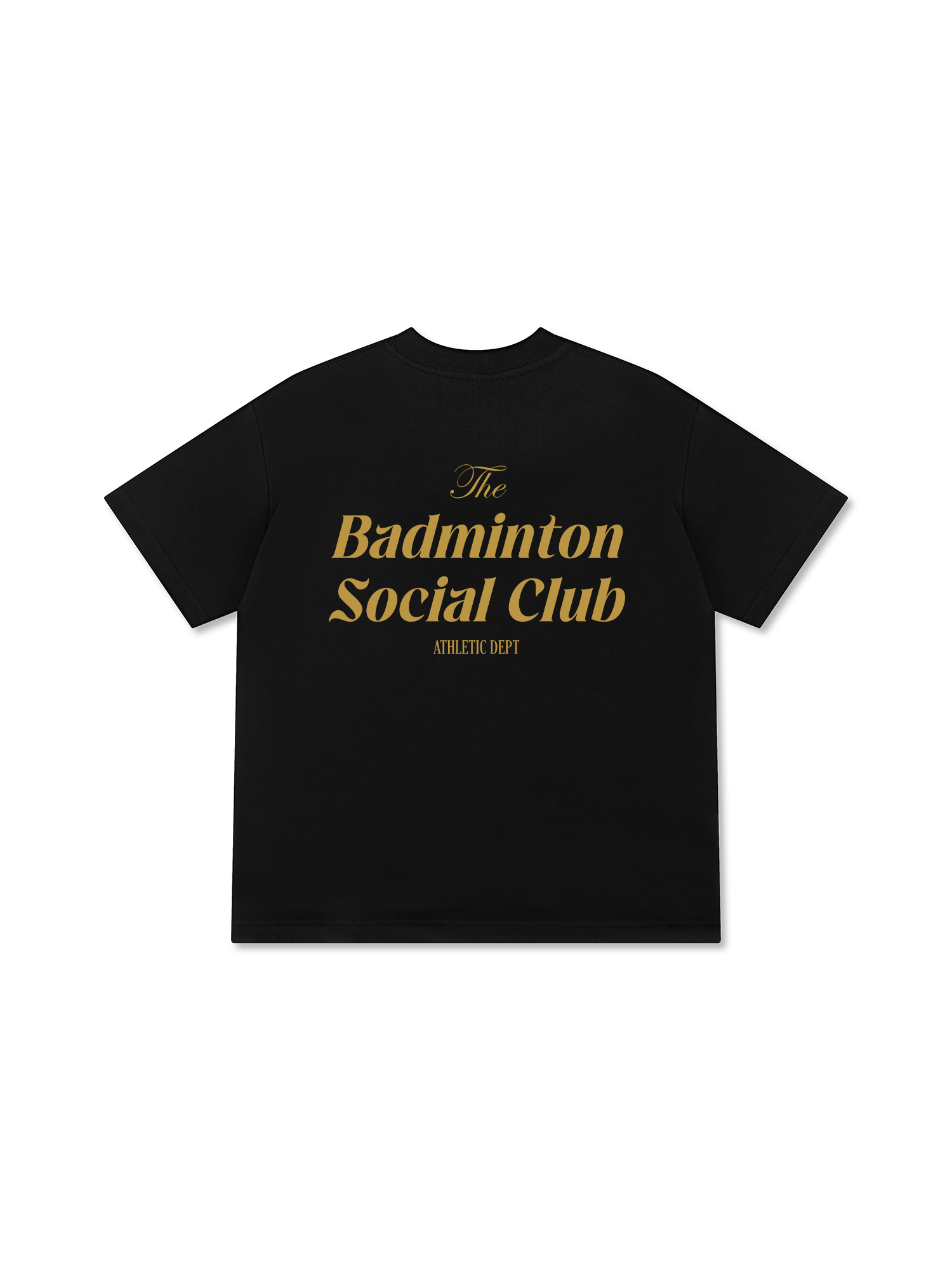Áo Thun Relaxed Fit Badminton Social Club Athletic Dept