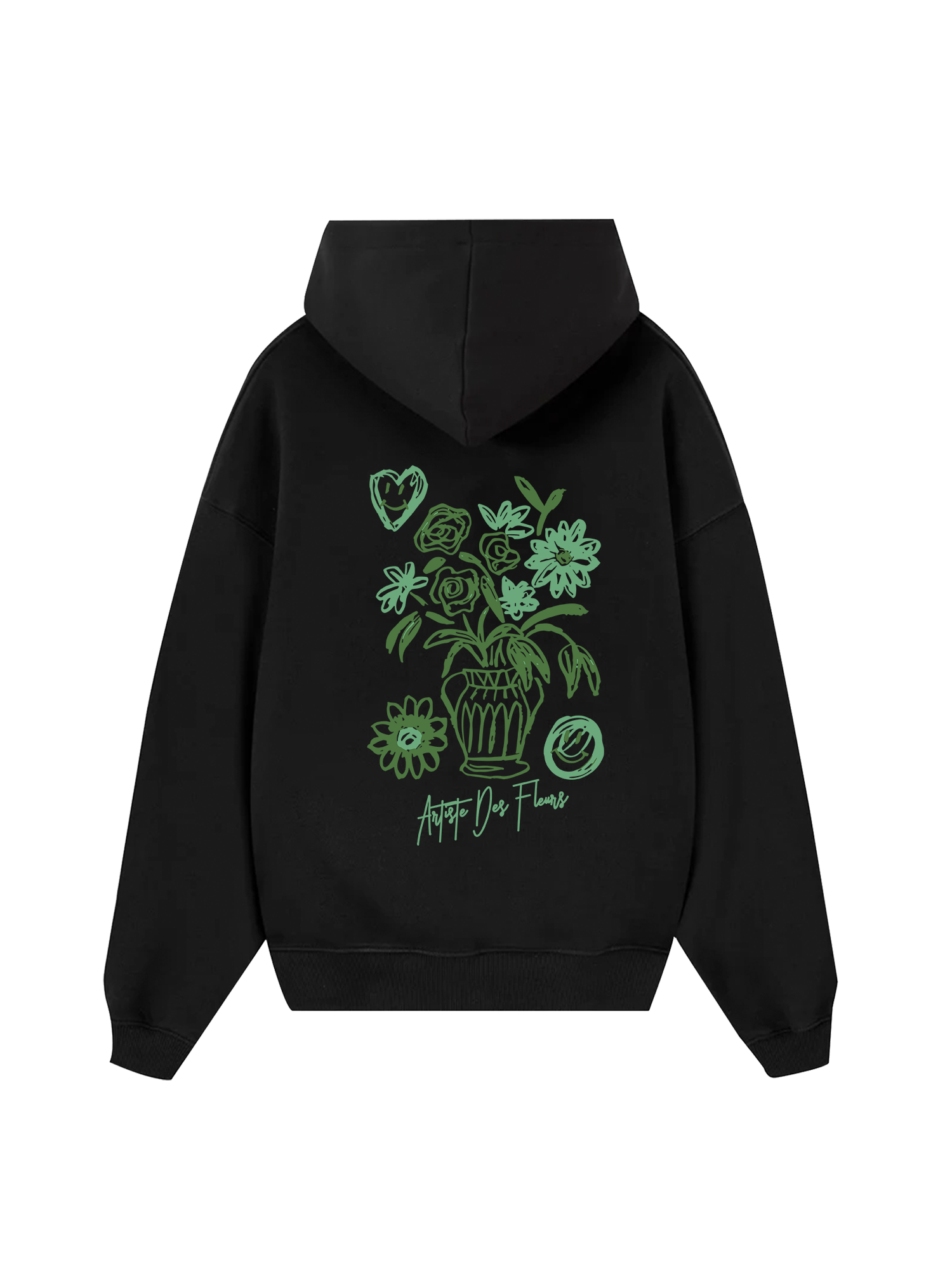 Floral Artiste Des Fleurs Hoodie