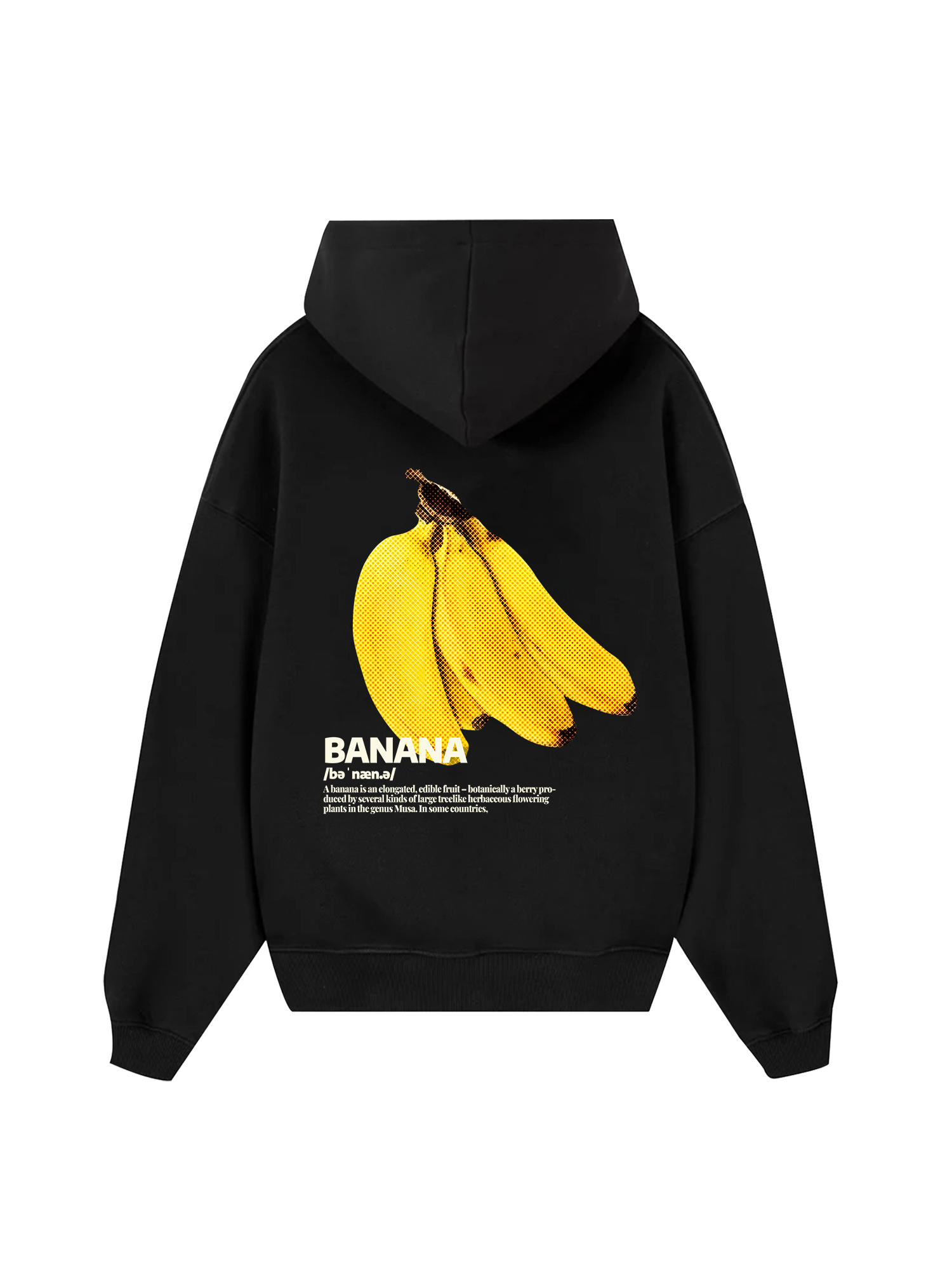Tropical Banana Retro Hoodie