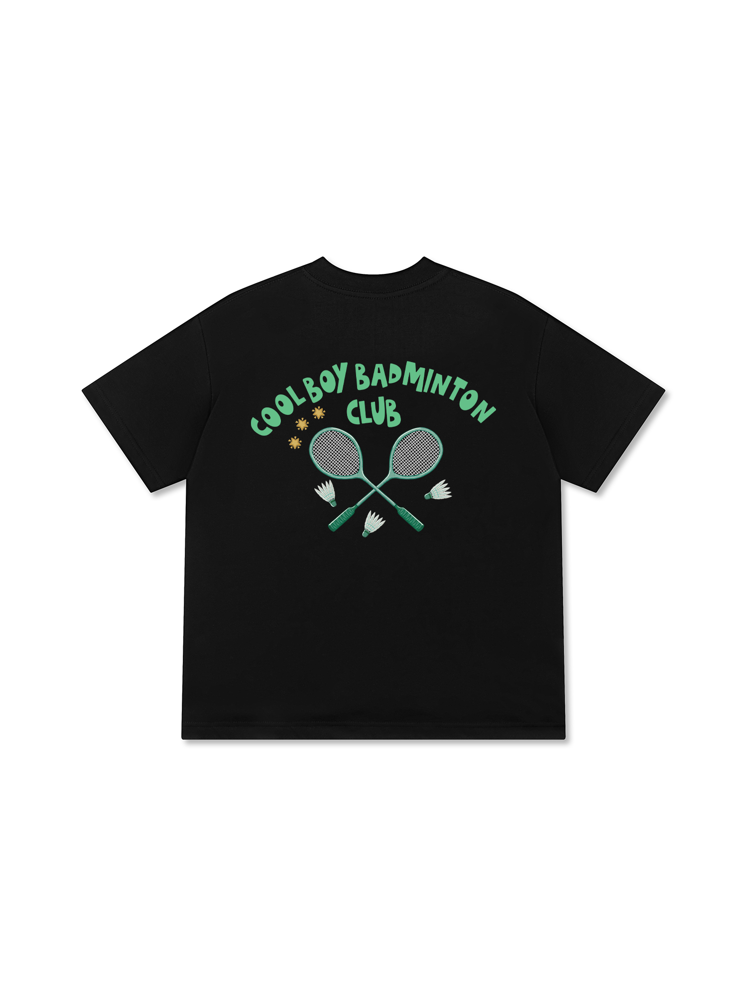 Áo Thun Relaxed Fit Badminton Cool Boy Club
