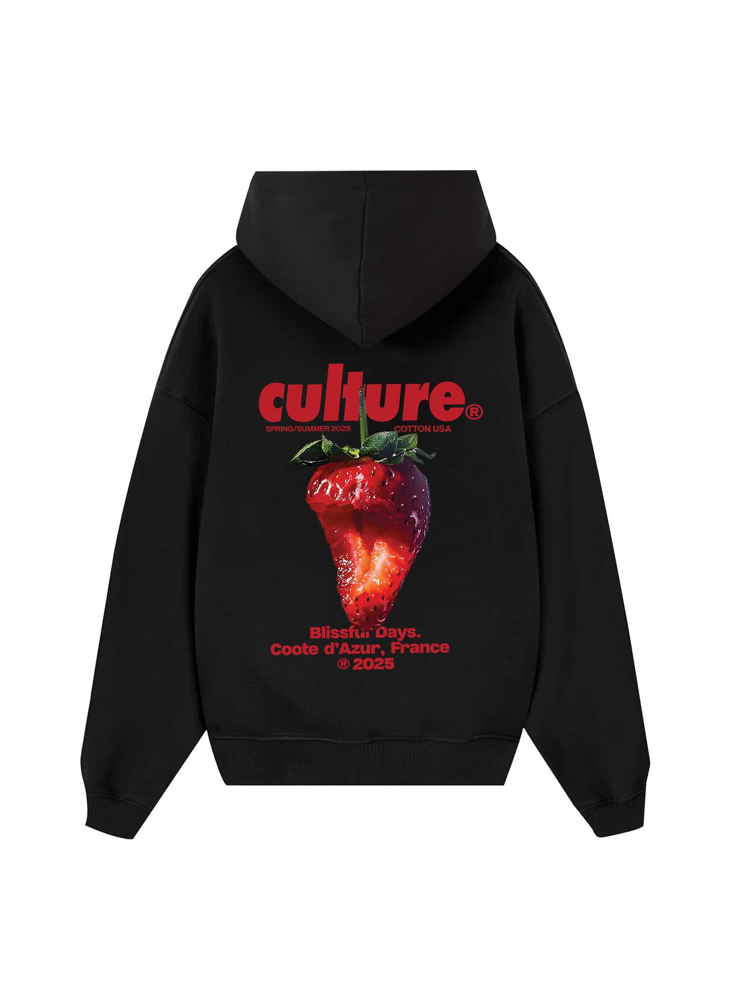 Tropical Culture Strawberry Hoodie