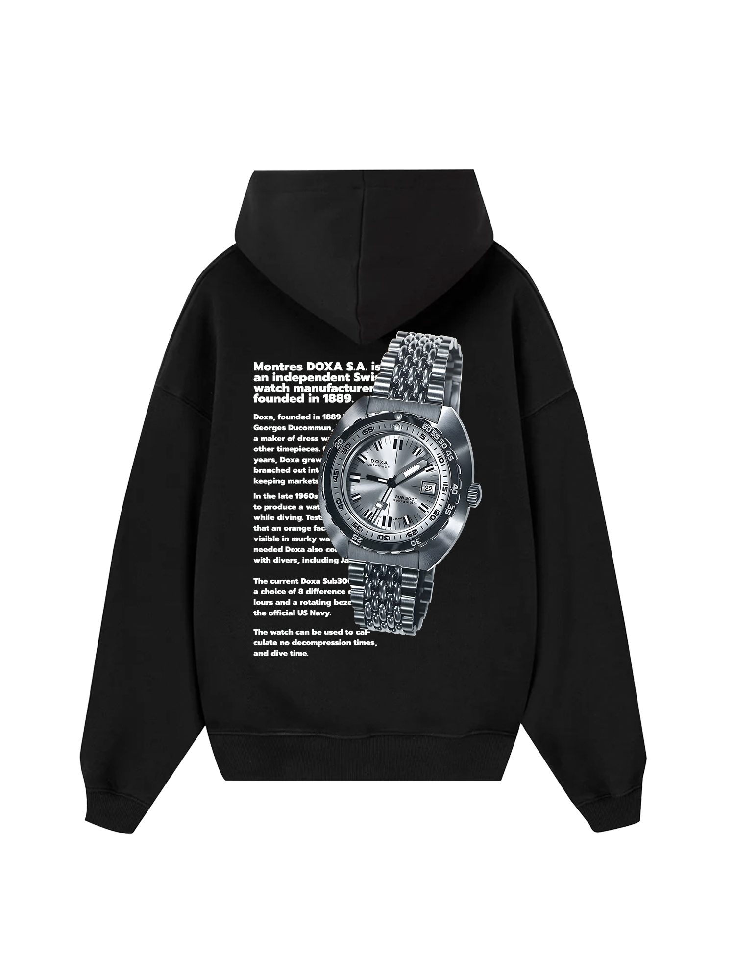Watch Doxa X300 Hoodie