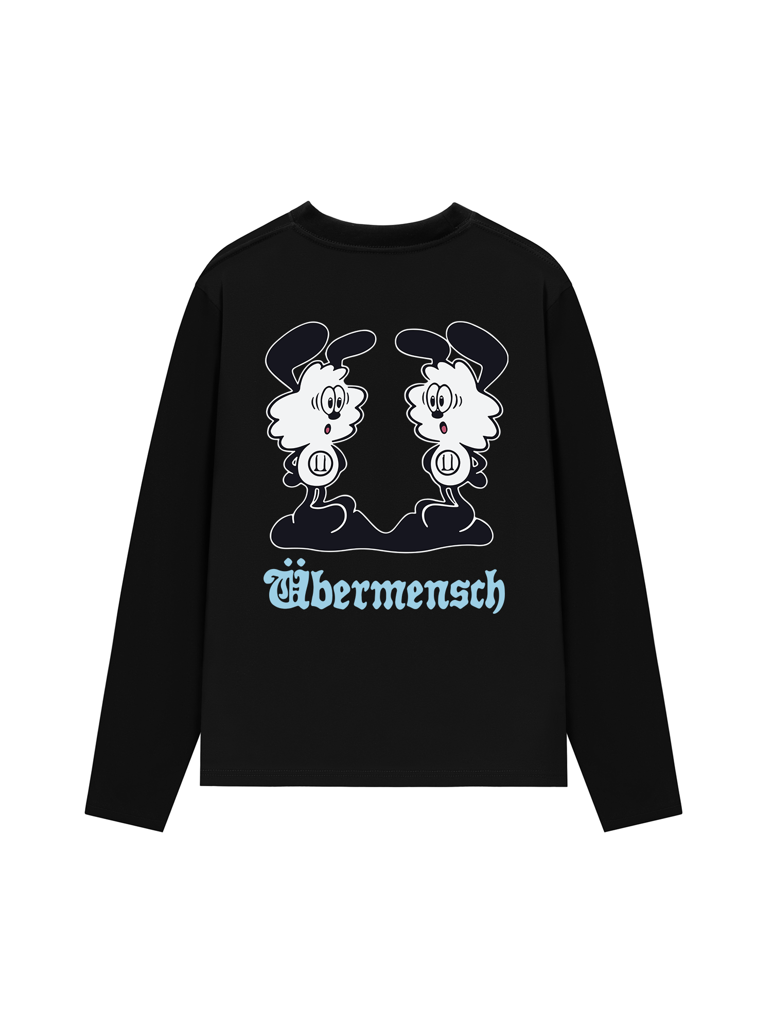 Áo Thun Dài Tay Cartoon Mascot Ubermensch