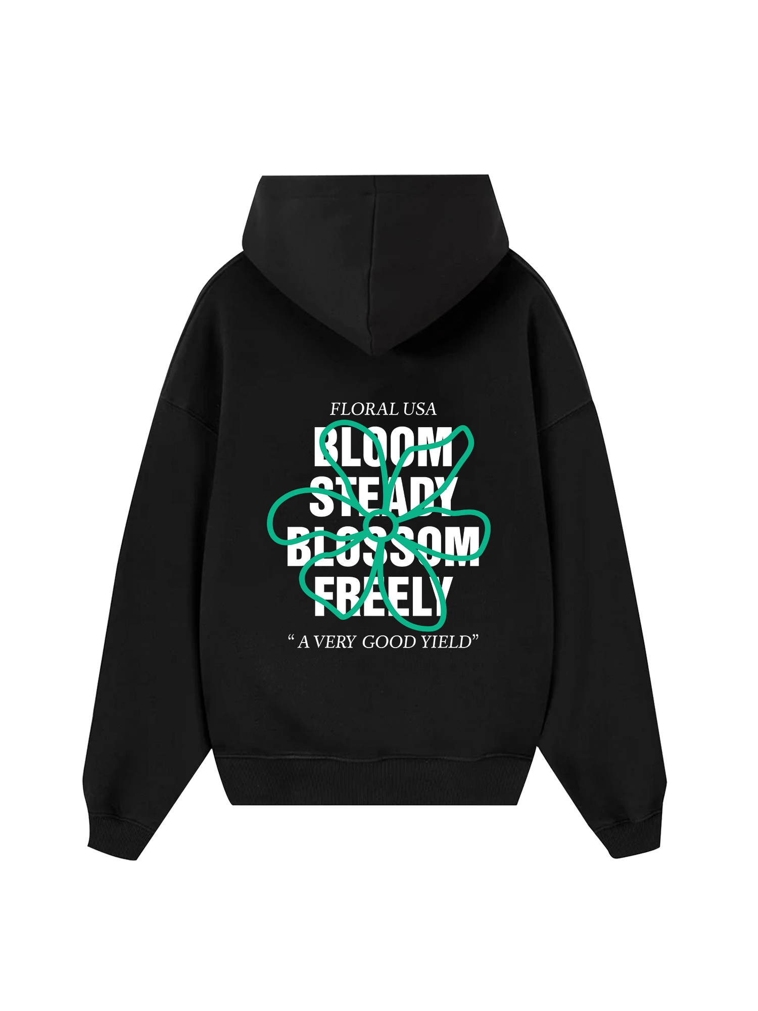 Floral Bloom Steady Hoodie